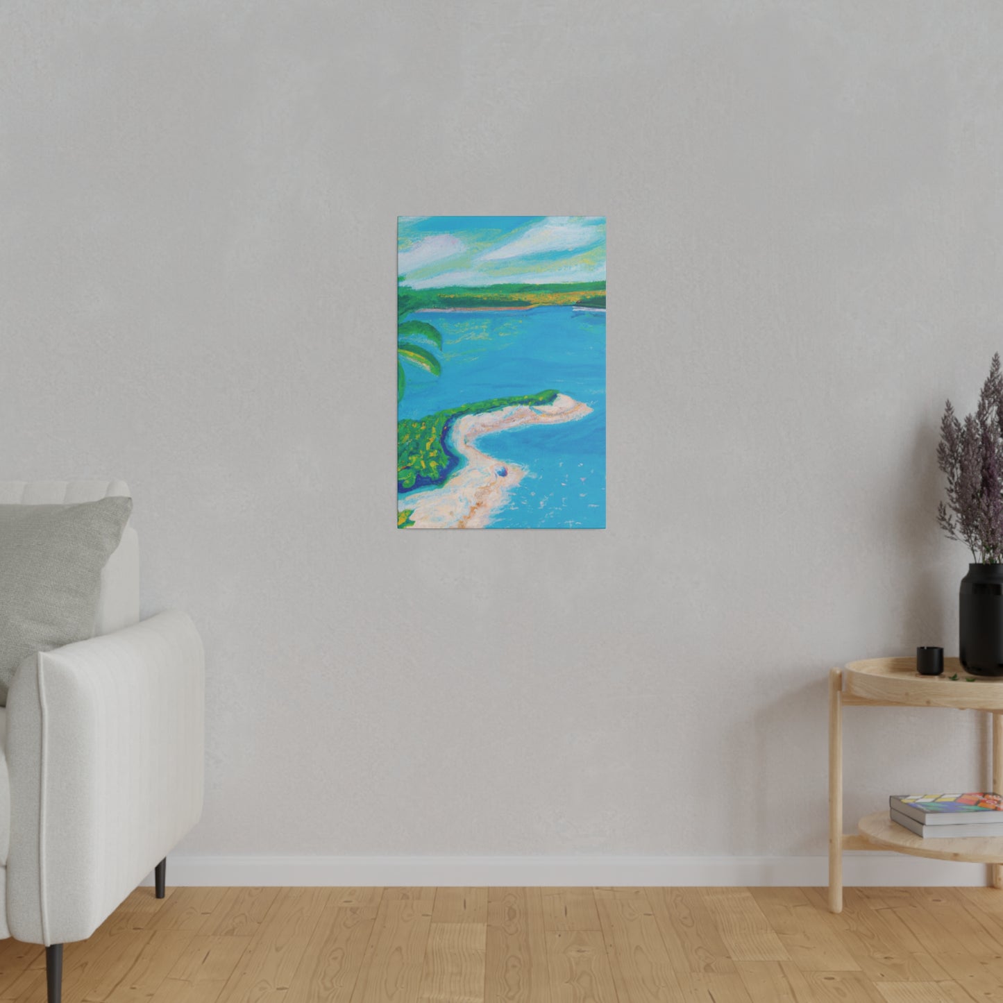 4895I - Bahamas Ocean Painting Print | Bahamas | Ocean | Beach | Poster | Home Decor | Wall Art | Canvas