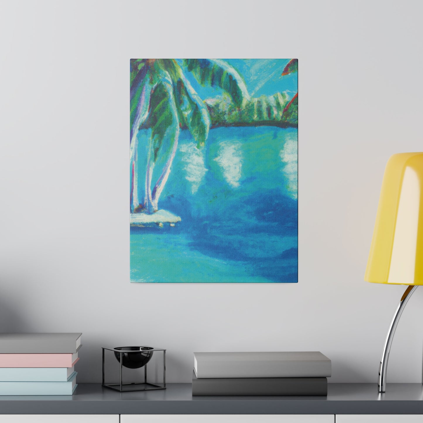 3187V - Bahamas Ocean Painting Print | Bahamas | Ocean | Beach | Poster | Home Decor | Wall Art | Canvas