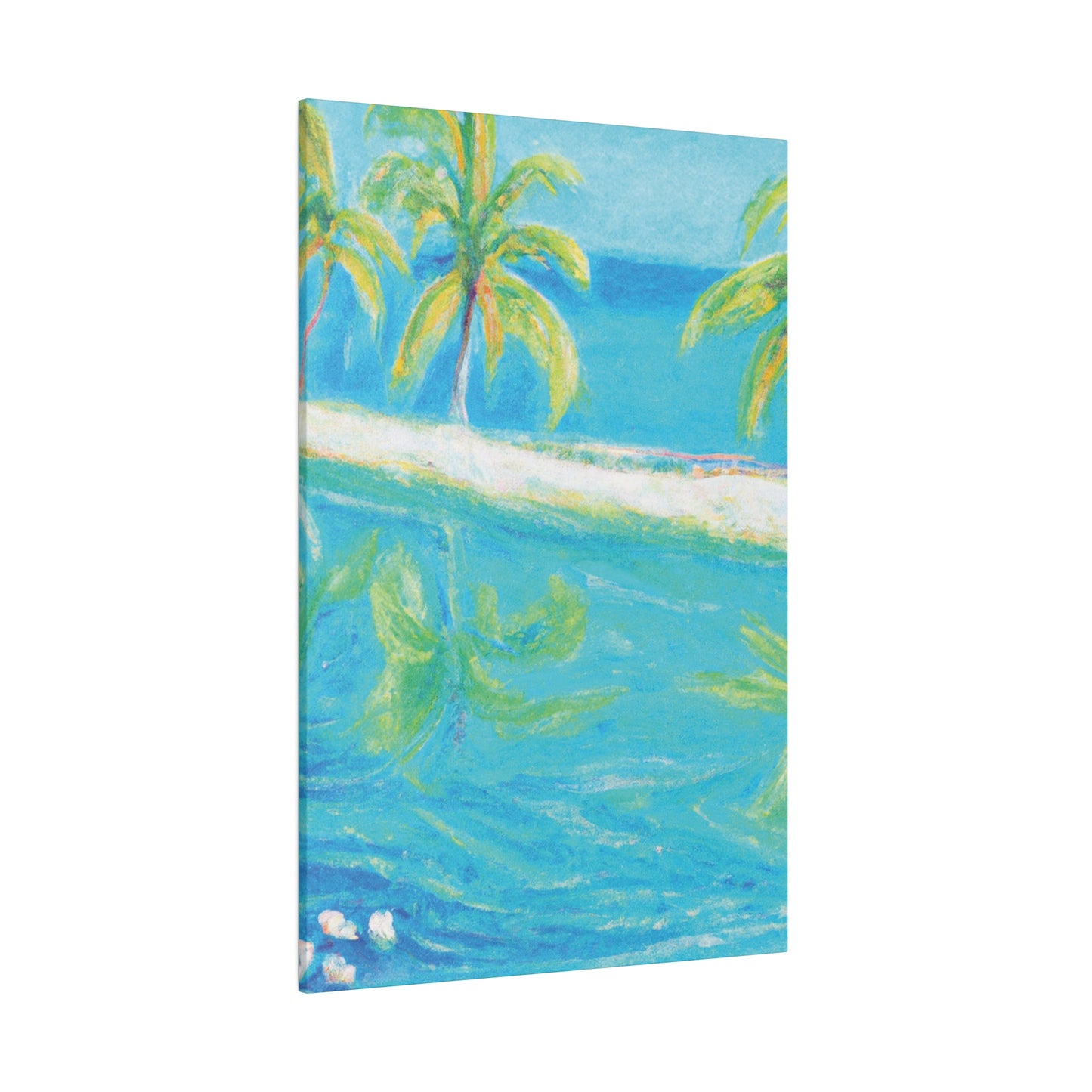 9213P - Bahamas Ocean Painting Print | Bahamas | Ocean | Beach | Poster | Home Decor | Wall Art | Canvas