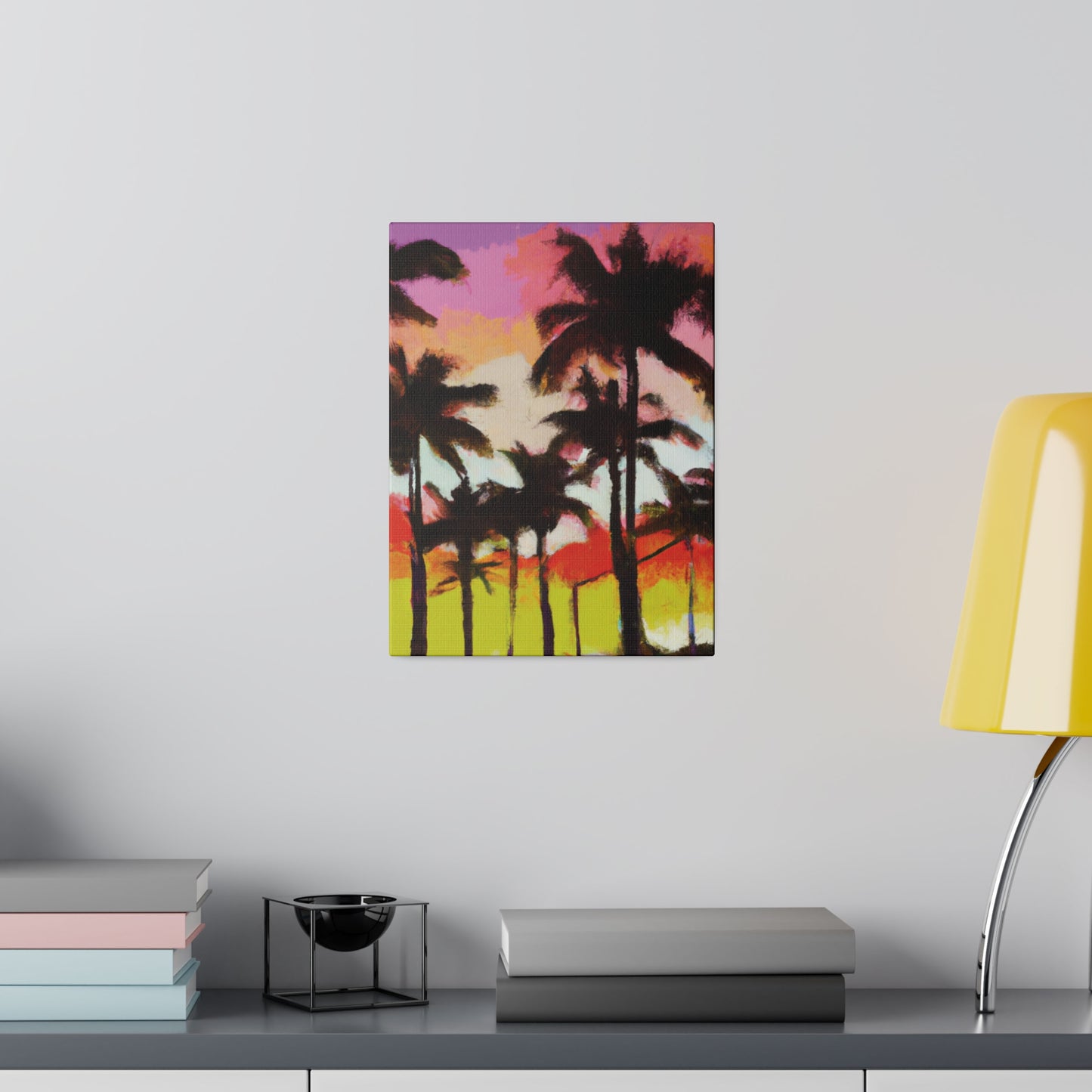 2187U - Miami Beach Sunset Painting Print | Miami | Beach | Sunset | Poster | Home Decor | Wall Art | Canvas