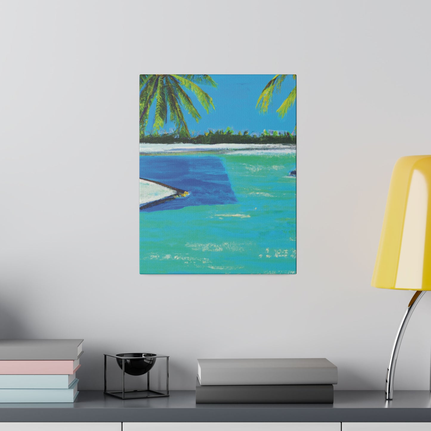 9761V - Bahamas Ocean Painting Print | Bahamas | Ocean | Beach | Poster | Home Decor | Wall Art | Canvas