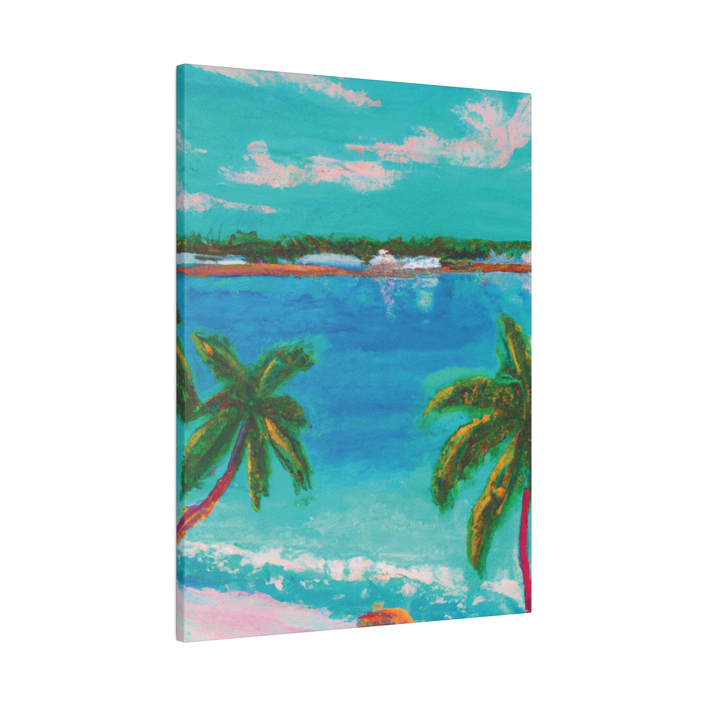 6836G - Bahamas Ocean Painting Print | Bahamas | Ocean | Beach | Poster | Home Decor | Wall Art | Canvas