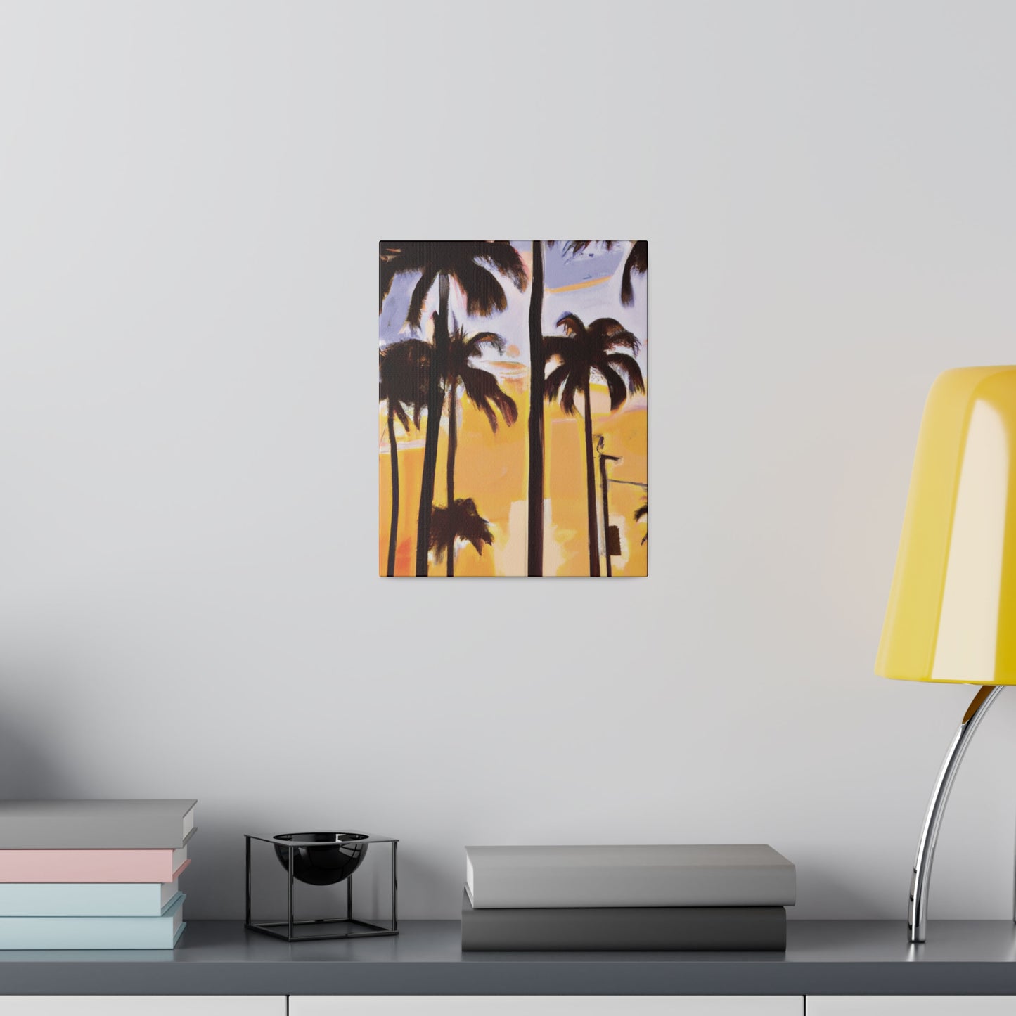 8392O - Miami Beach Sunset Painting Print | Miami | Beach | Sunset | Poster | Home Decor | Wall Art | Canvas