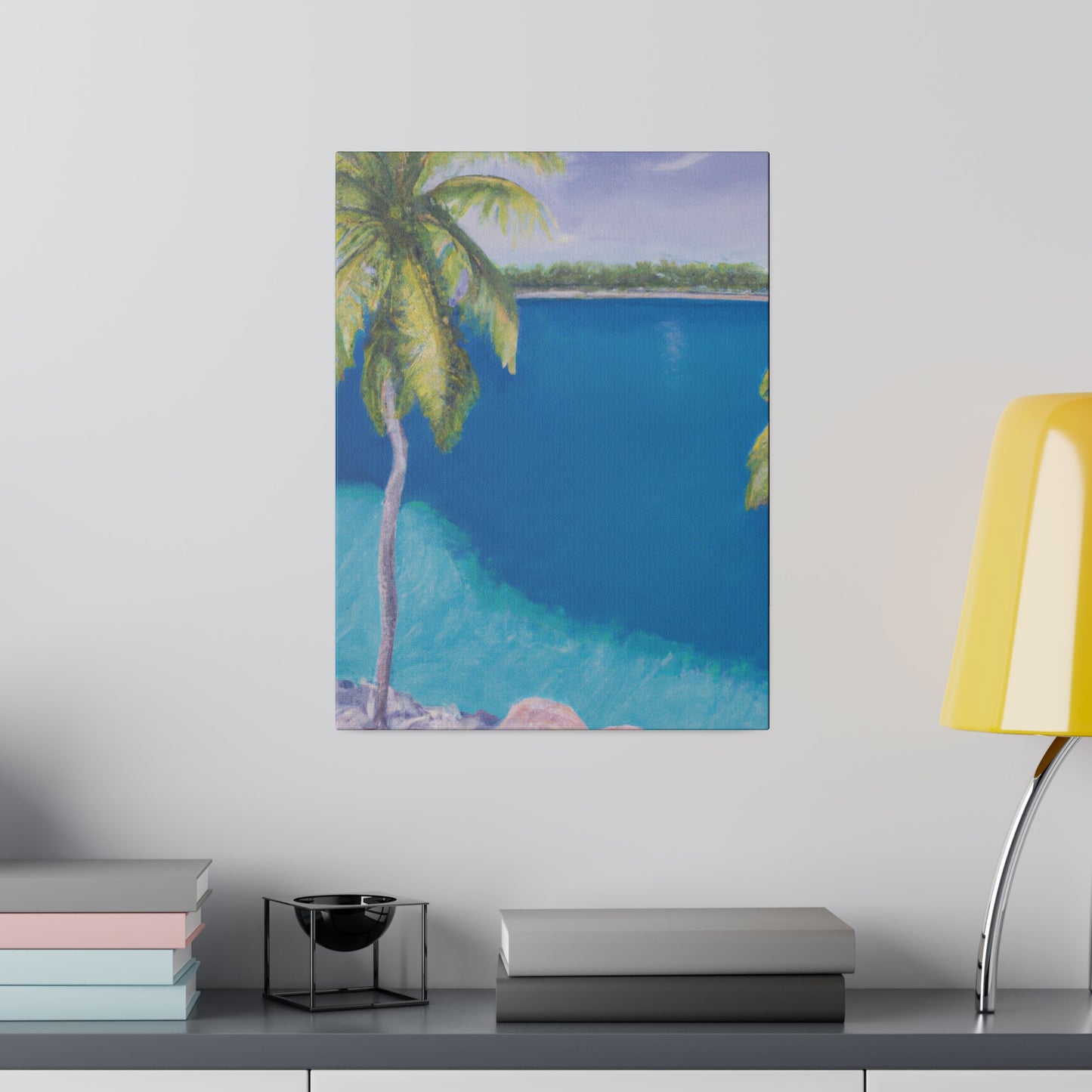 8739X - Bahamas Ocean Painting Print | Bahamas | Ocean | Beach | Poster | Home Decor | Wall Art | Canvas