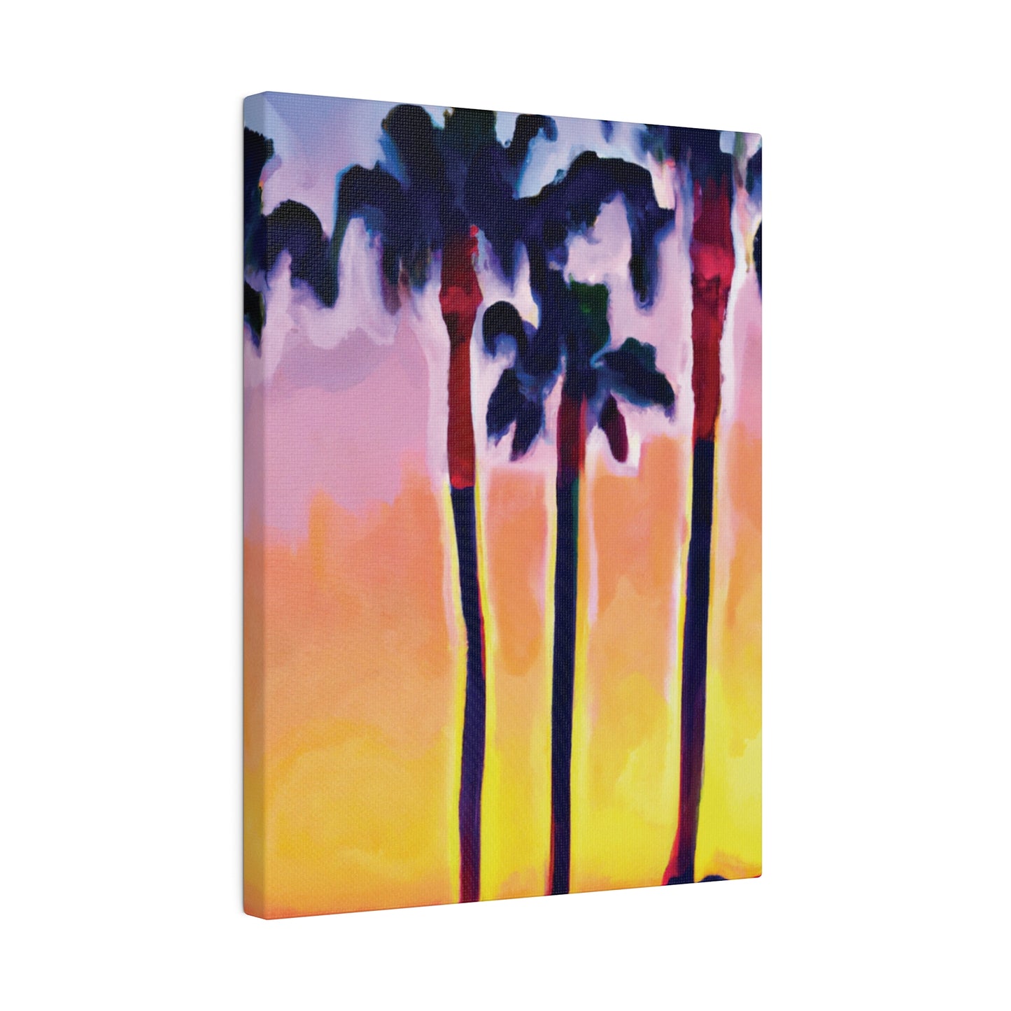 7116C - Miami Beach Sunset Painting Print | Miami | Beach | Sunset | Poster | Home Decor | Wall Art | Canvas