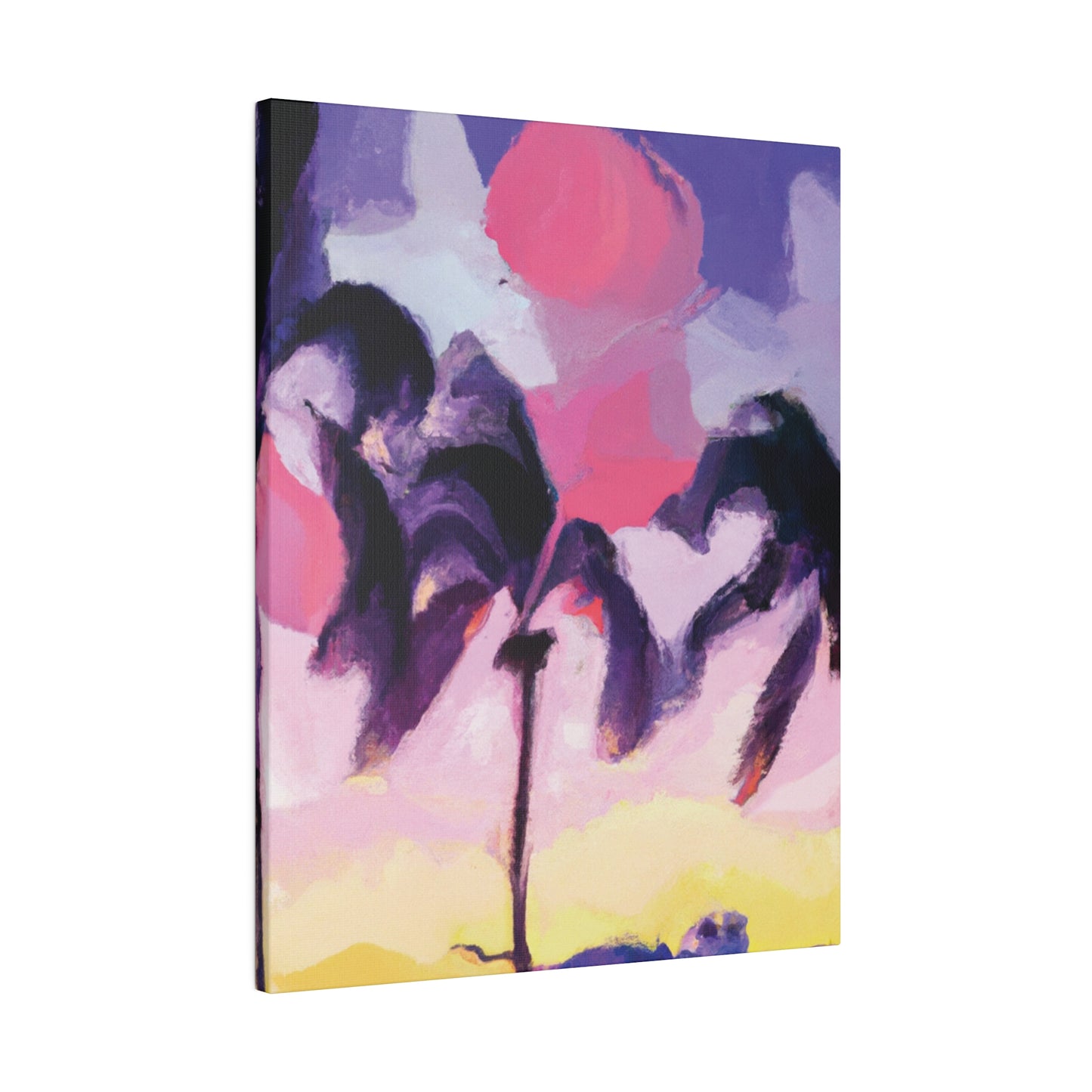 8189L - Miami Beach Sunset Painting Print | Miami | Beach | Sunset | Poster | Home Decor | Wall Art | Canvas