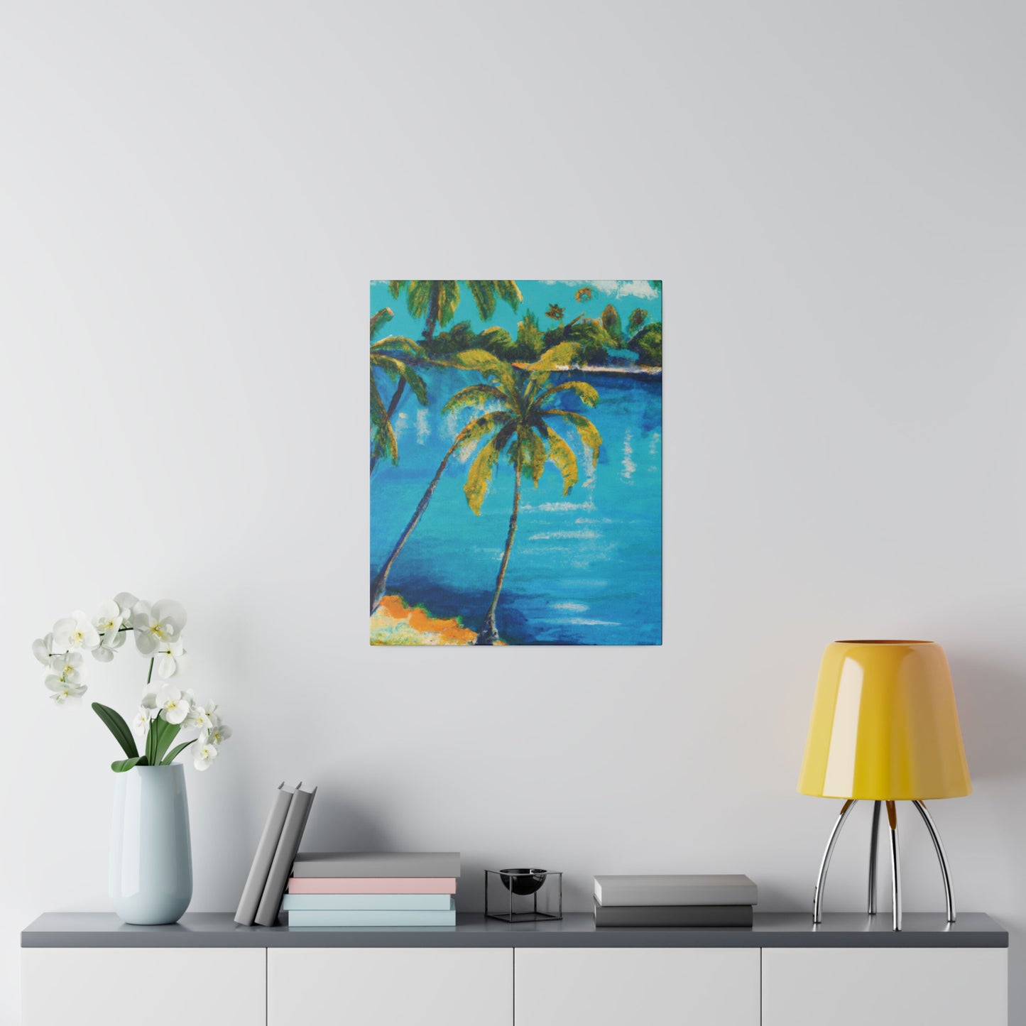 856Y - Bahamas Ocean Painting Print | Bahamas | Ocean | Beach | Poster | Home Decor | Wall Art | Canvas