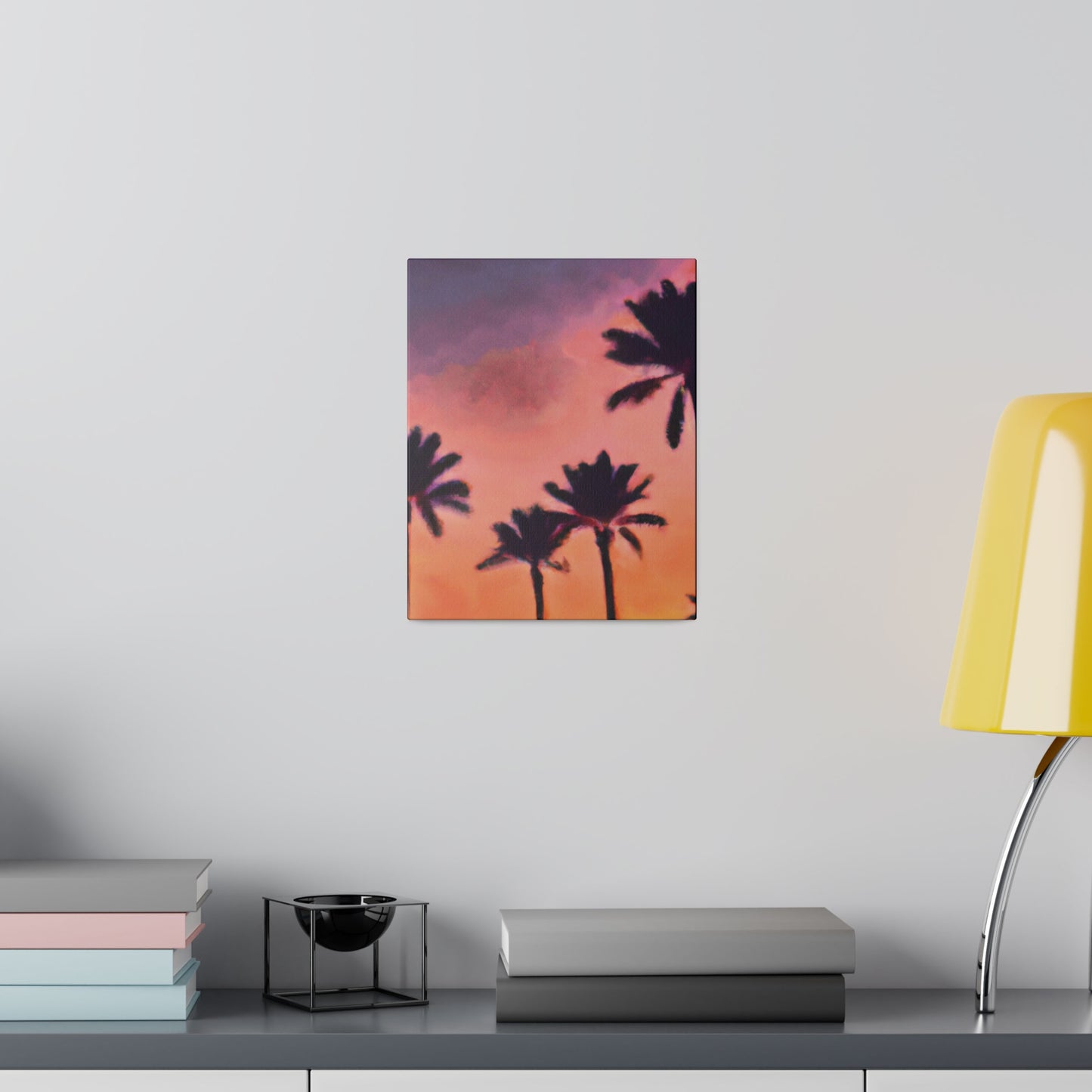 9389U - Miami Beach Sunset Painting Print | Miami | Beach | Sunset | Poster | Home Decor | Wall Art | Canvas