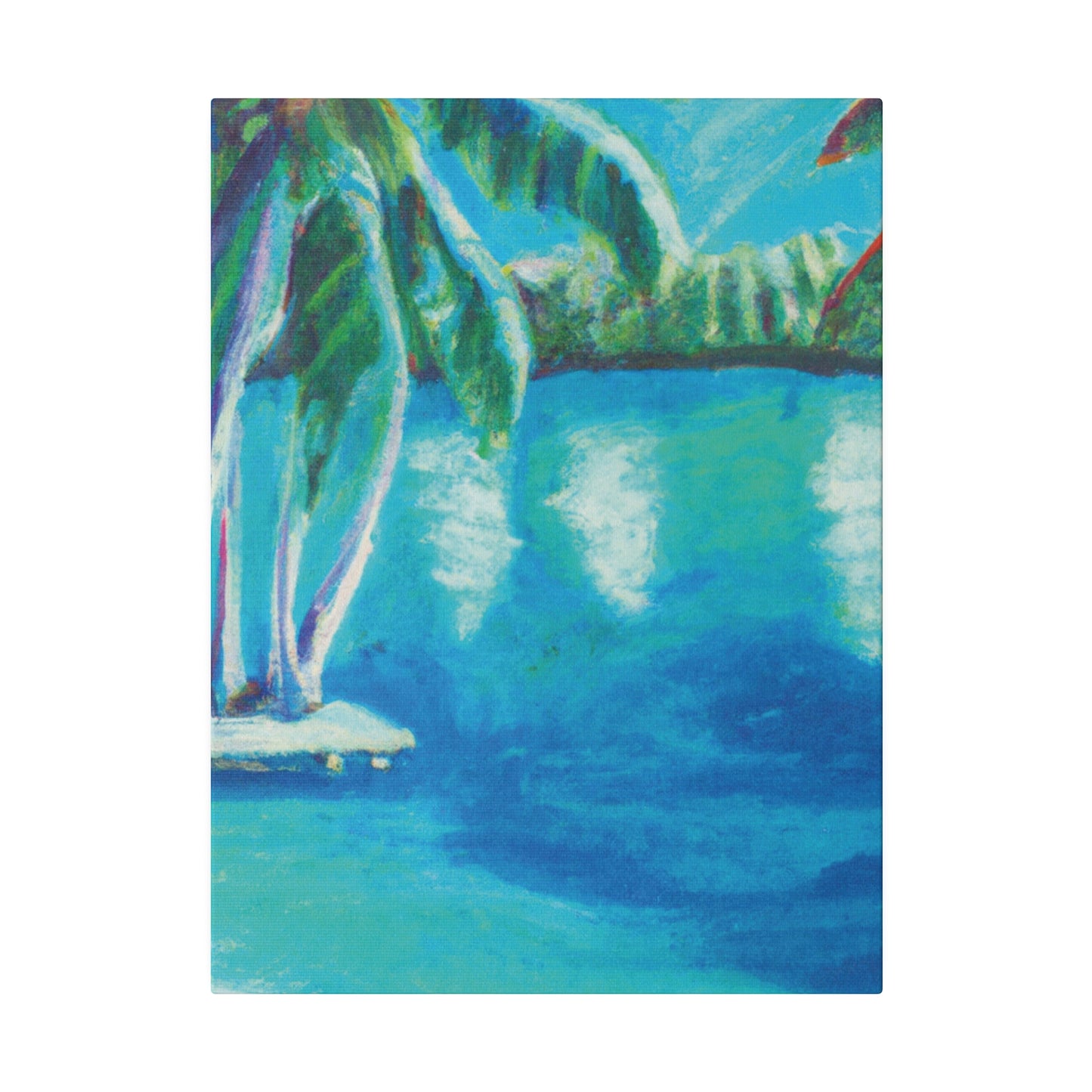 3187V - Bahamas Ocean Painting Print | Bahamas | Ocean | Beach | Poster | Home Decor | Wall Art | Canvas