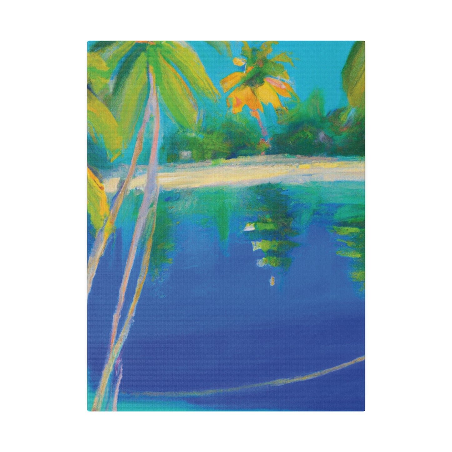 6837T - Bahamas Ocean Painting Print | Bahamas | Ocean | Beach | Poster | Home Decor | Wall Art | Canvas