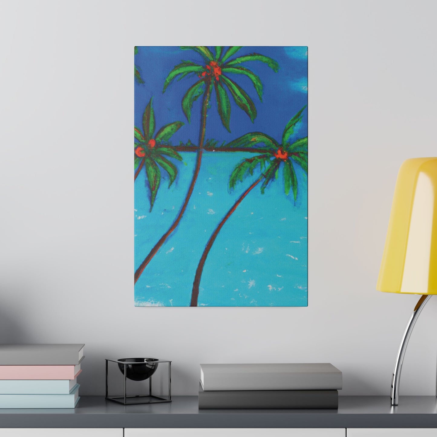 9305W - Bahamas Ocean Painting Print | Bahamas | Ocean | Beach | Poster | Home Decor | Wall Art | Canvas