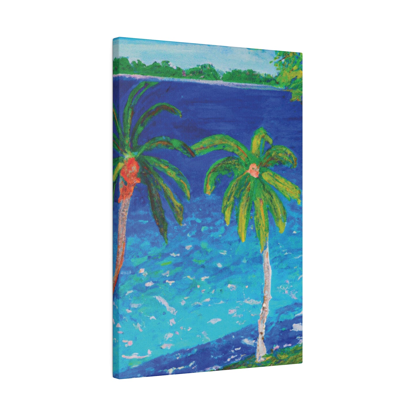 7992Z - Bahamas Ocean Painting Print | Bahamas | Ocean | Beach | Poster | Home Decor | Wall Art | Canvas