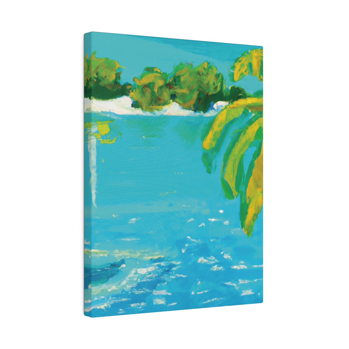 2261V - Bahamas Ocean Painting Print | Bahamas | Ocean | Beach | Poster | Home Decor | Wall Art | Canvas