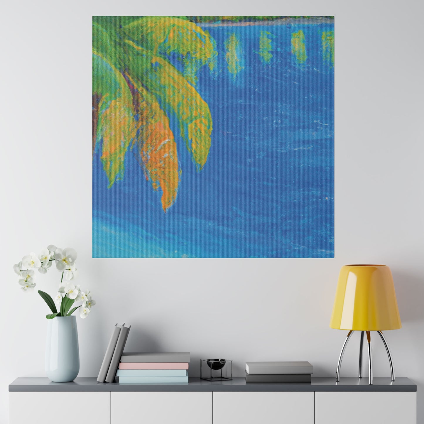 4567X - Bahamas Ocean Painting Print | Bahamas | Ocean | Beach | Poster | Home Decor | Wall Art | Canvas