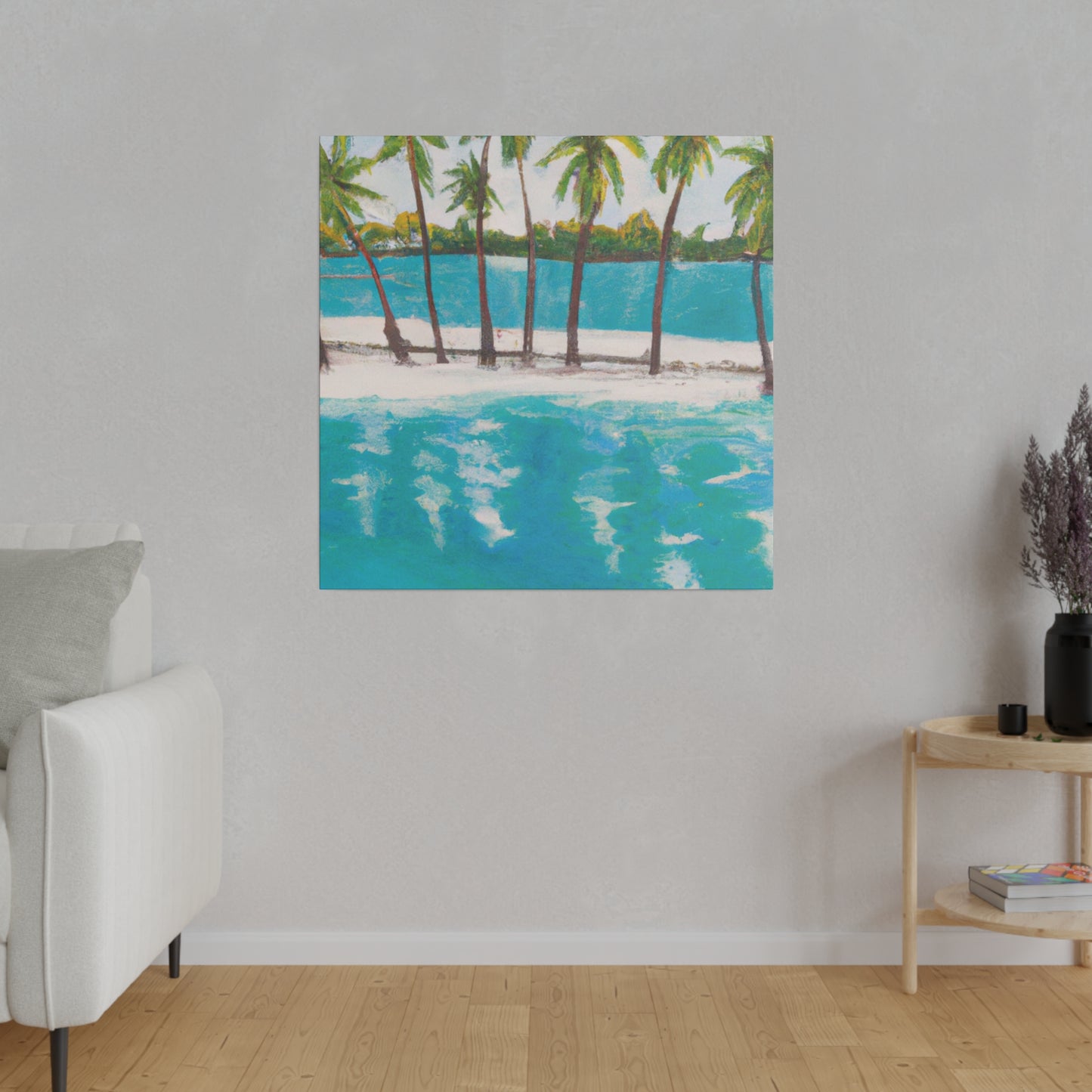 8045G - Bahamas Ocean Painting Print | Bahamas | Ocean | Beach | Poster | Home Decor | Wall Art | Canvas