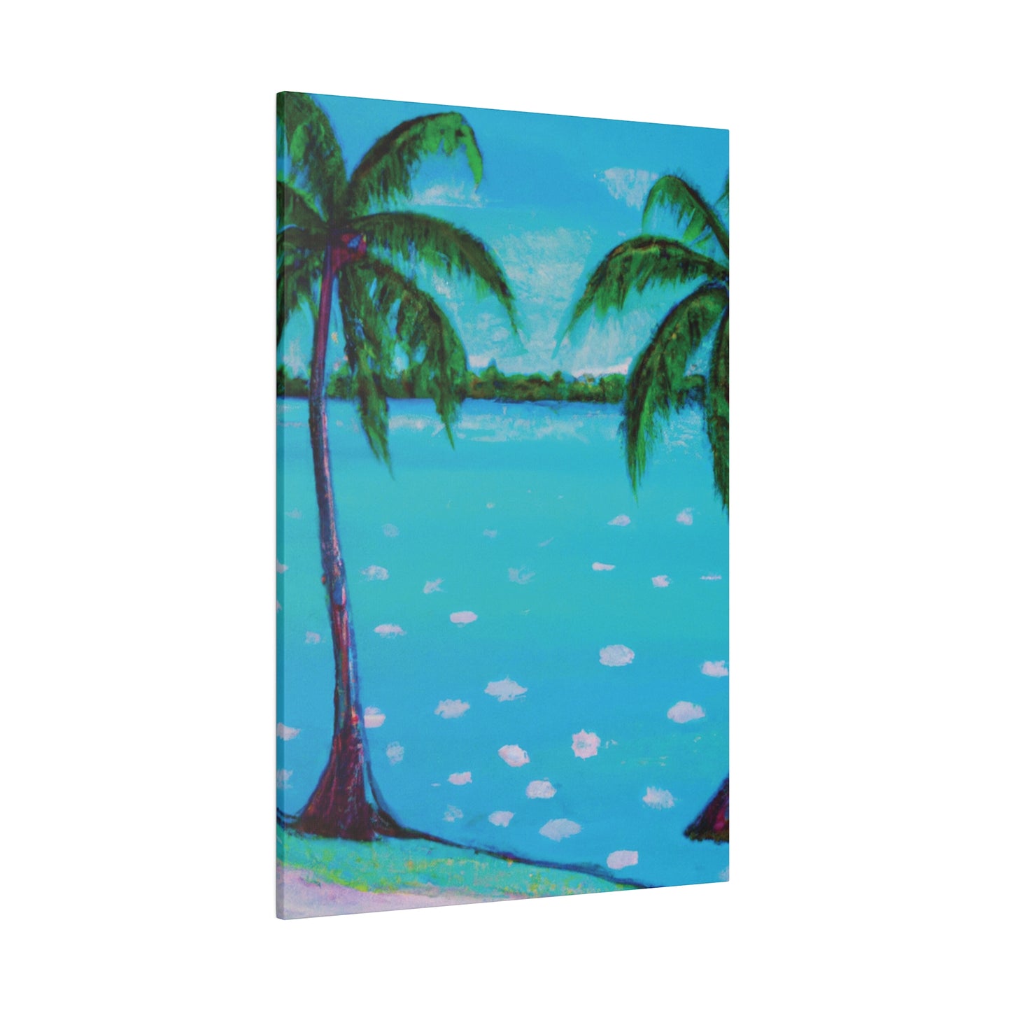 3287X - Bahamas Ocean Painting Print | Bahamas | Ocean | Beach | Poster | Home Decor | Wall Art | Canvas