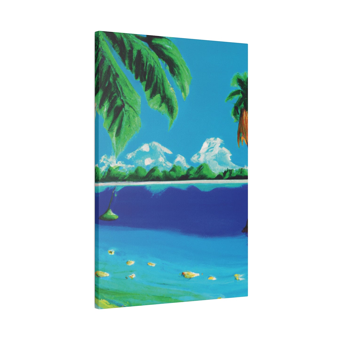 8246P - Bahamas Ocean Painting Print | Bahamas | Ocean | Beach | Poster | Home Decor | Wall Art | Canvas