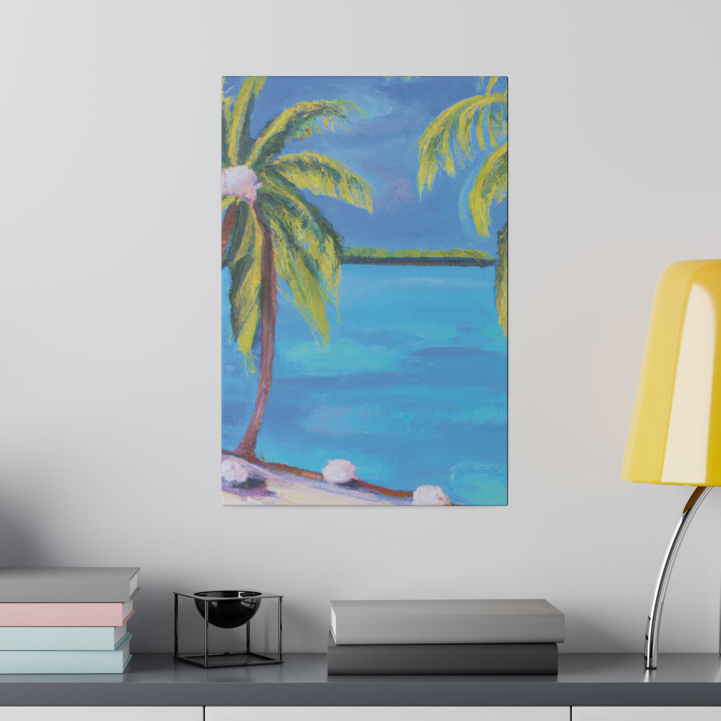 8164W - Bahamas Ocean Painting Print | Bahamas | Ocean | Beach | Poster | Home Decor | Wall Art | Canvas