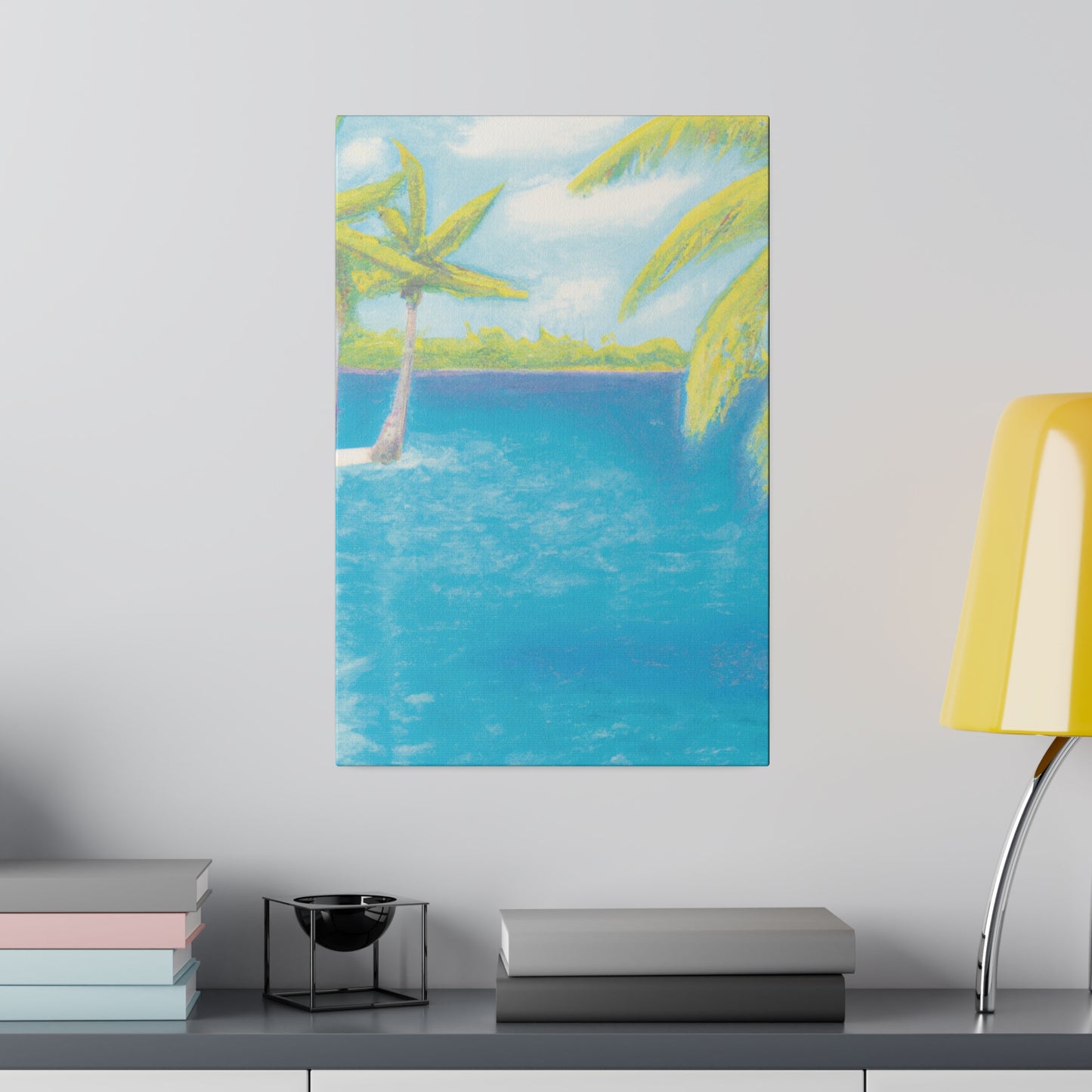 9254V - Bahamas Ocean Painting Print | Bahamas | Ocean | Beach | Poster | Home Decor | Wall Art | Canvas