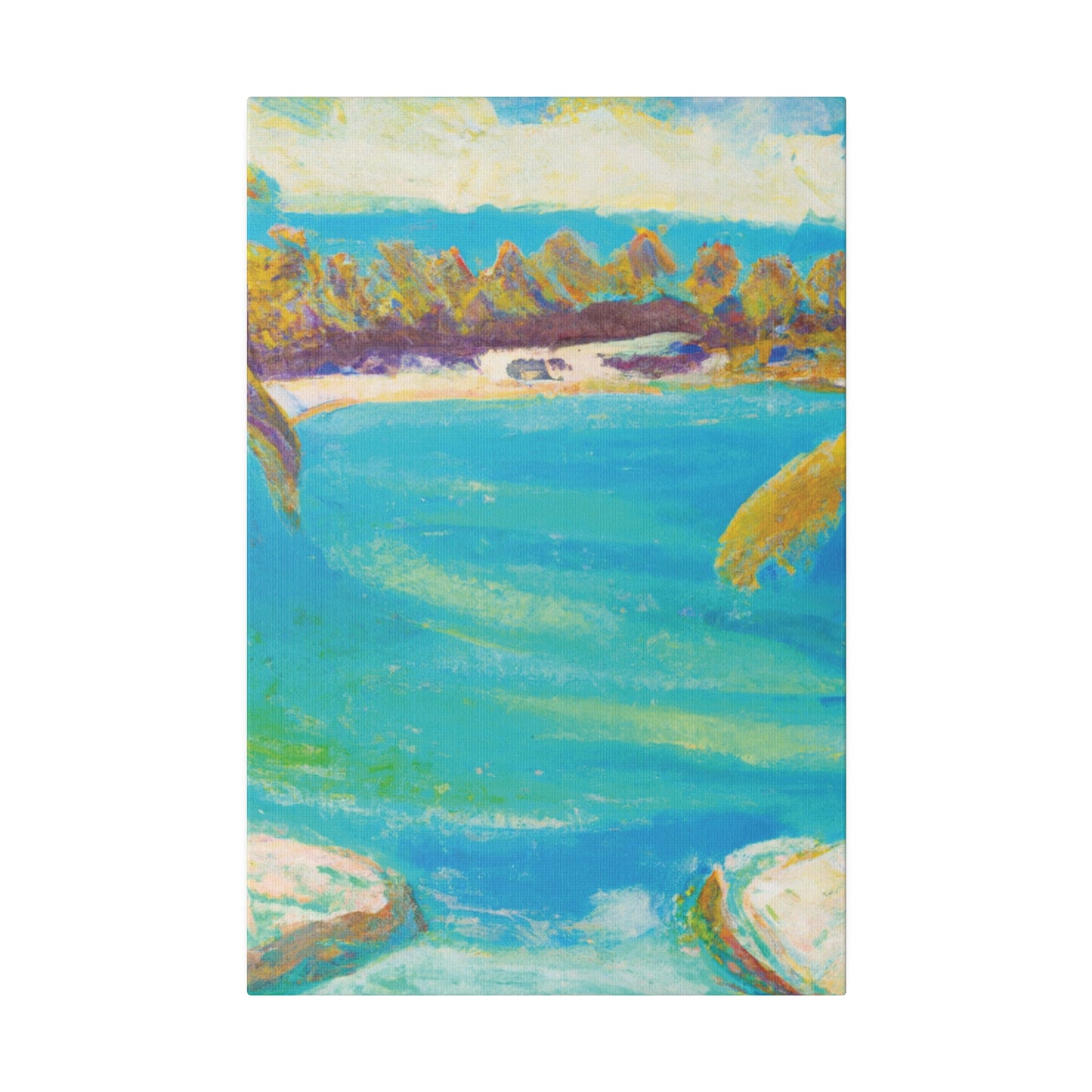 5706H - Bahamas Ocean Painting Print | Bahamas | Ocean | Beach | Poster | Home Decor | Wall Art | Canvas