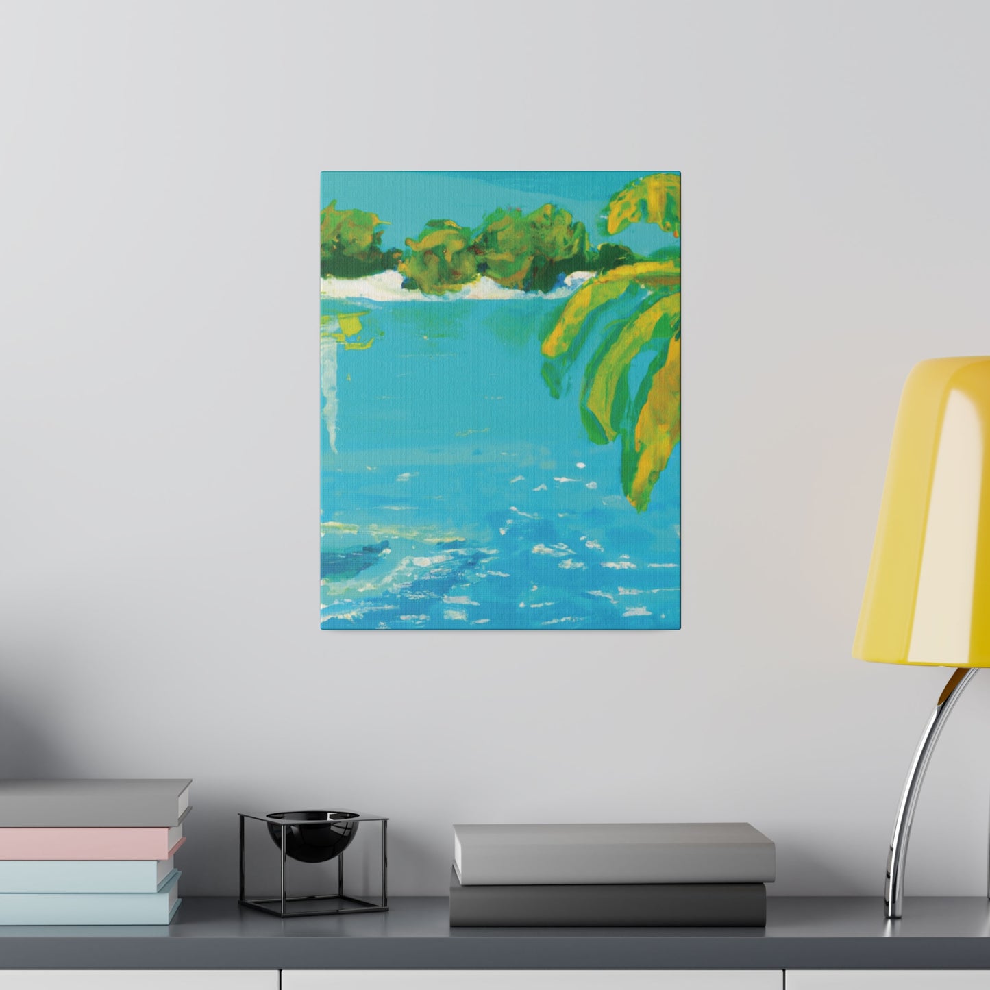 2261V - Bahamas Ocean Painting Print | Bahamas | Ocean | Beach | Poster | Home Decor | Wall Art | Canvas