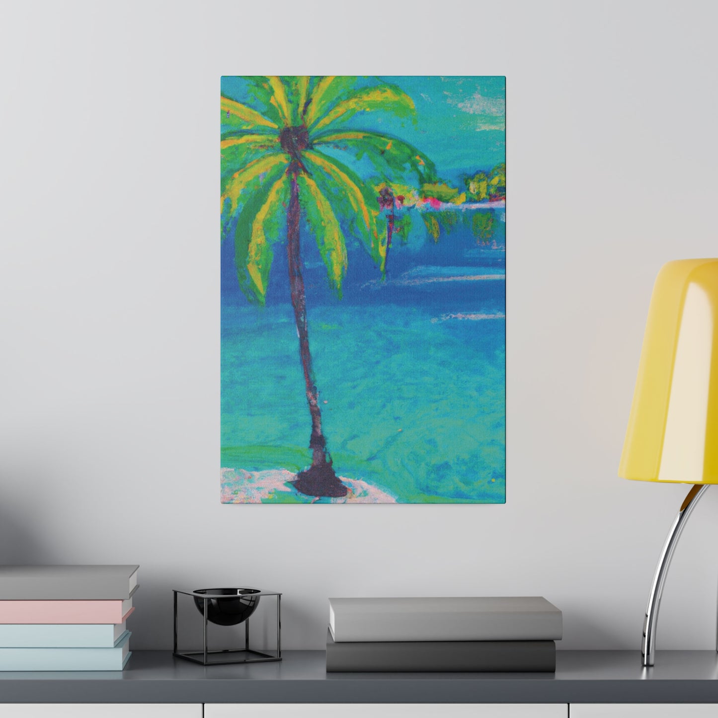 7741F - Bahamas Ocean Painting Print | Bahamas | Ocean | Beach | Poster | Home Decor | Wall Art | Canvas