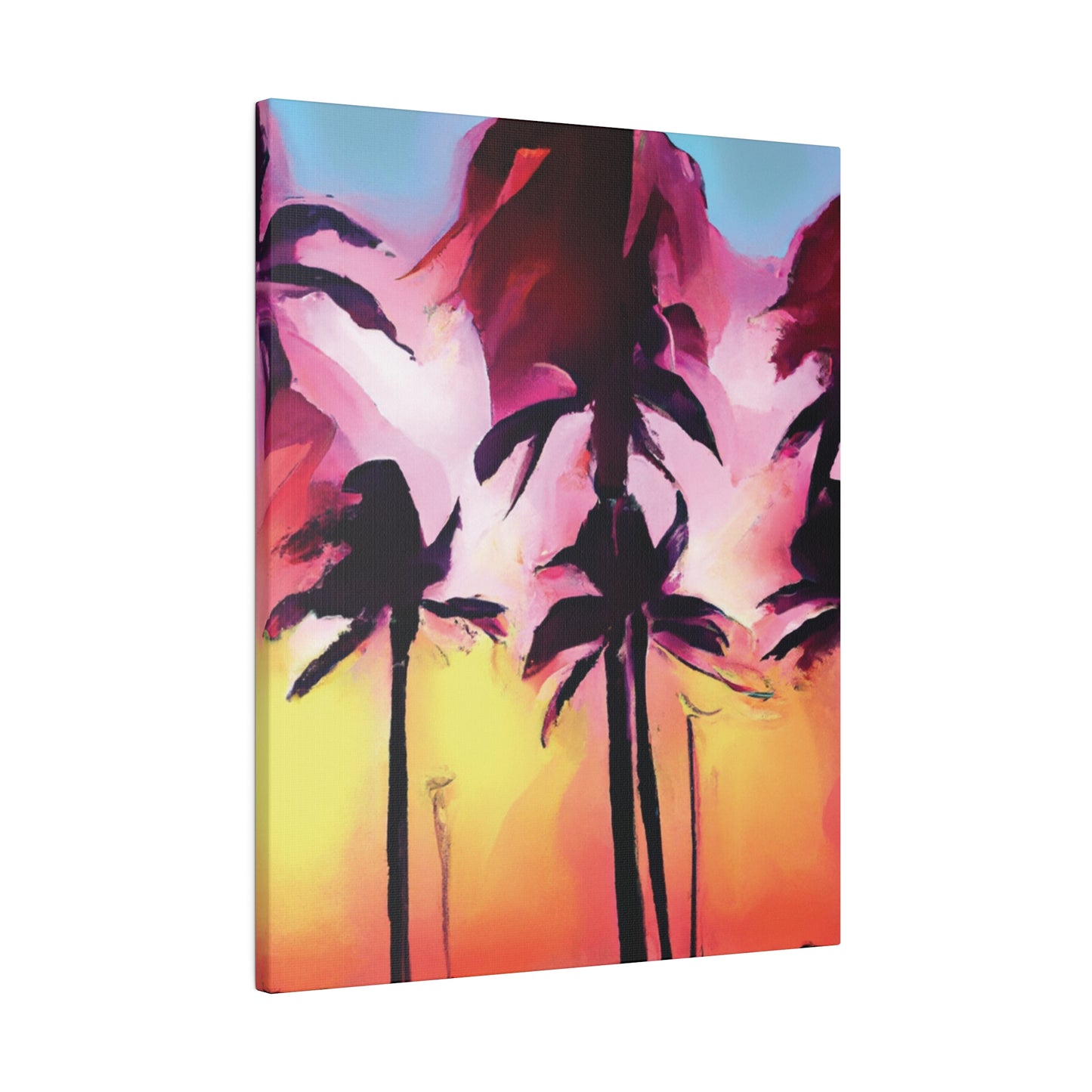 4536X - Miami Beach Sunset Painting Print | Miami | Beach | Sunset | Poster | Home Decor | Wall Art | Canvas