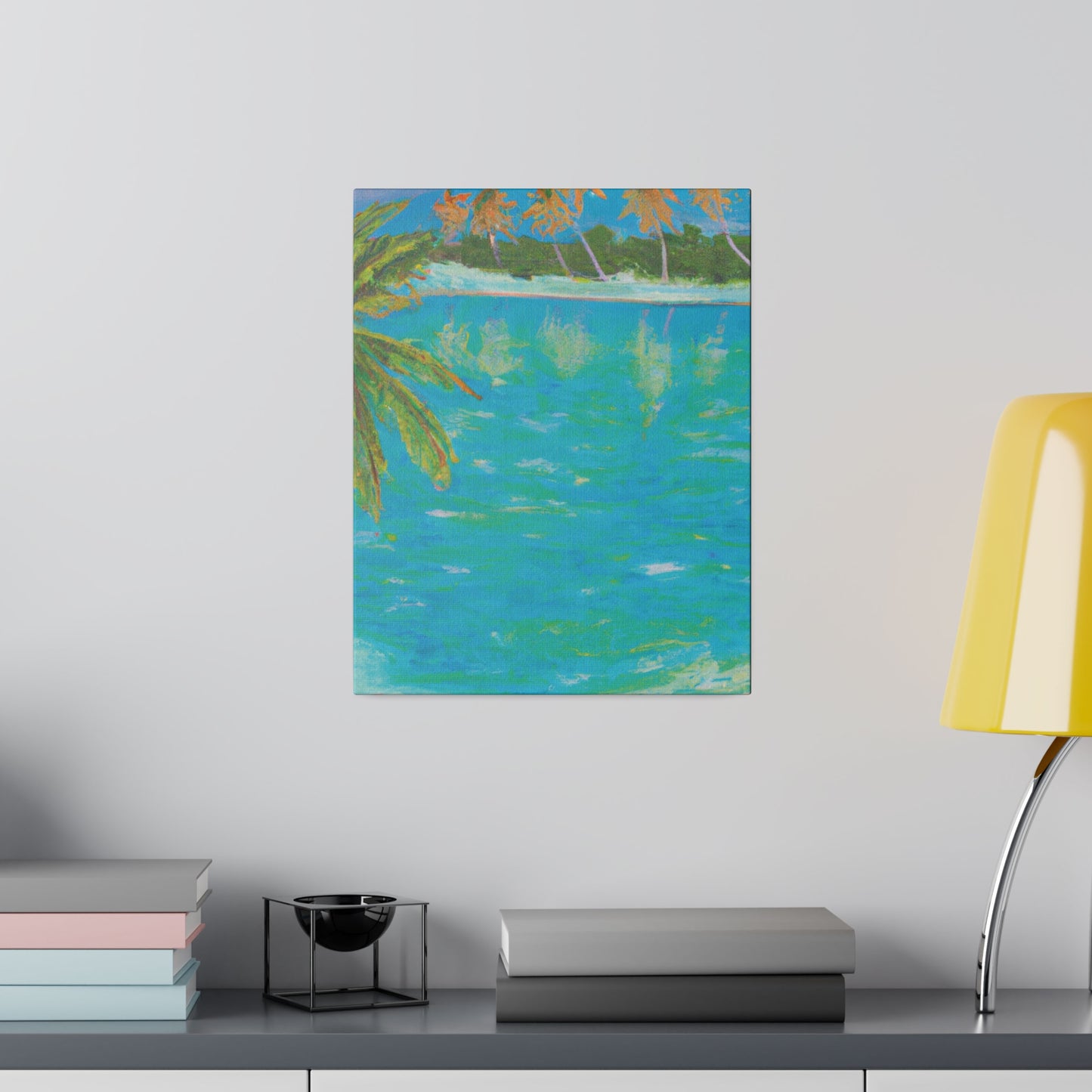 1767P - Bahamas Ocean Painting Print | Bahamas | Ocean | Beach | Poster | Home Decor | Wall Art | Canvas