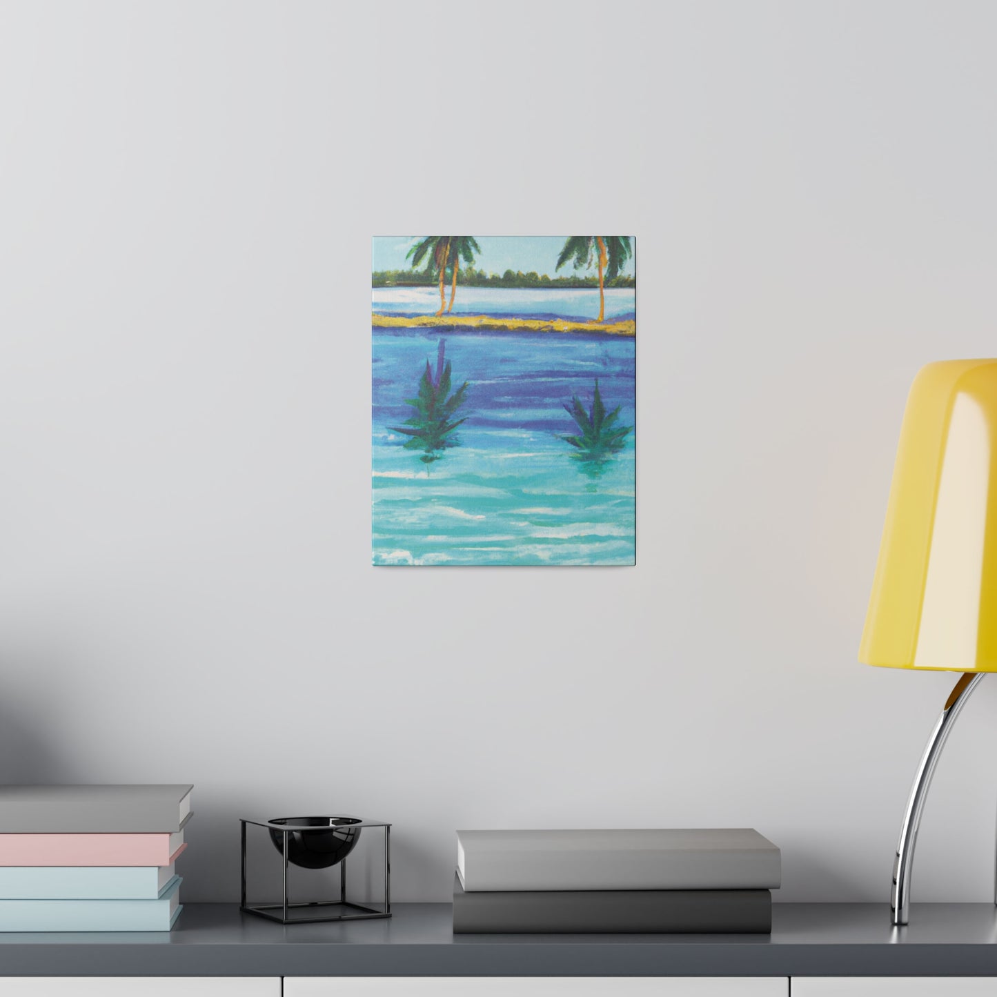 9768P - Bahamas Ocean Painting Print | Bahamas | Ocean | Beach | Poster | Home Decor | Wall Art | Canvas