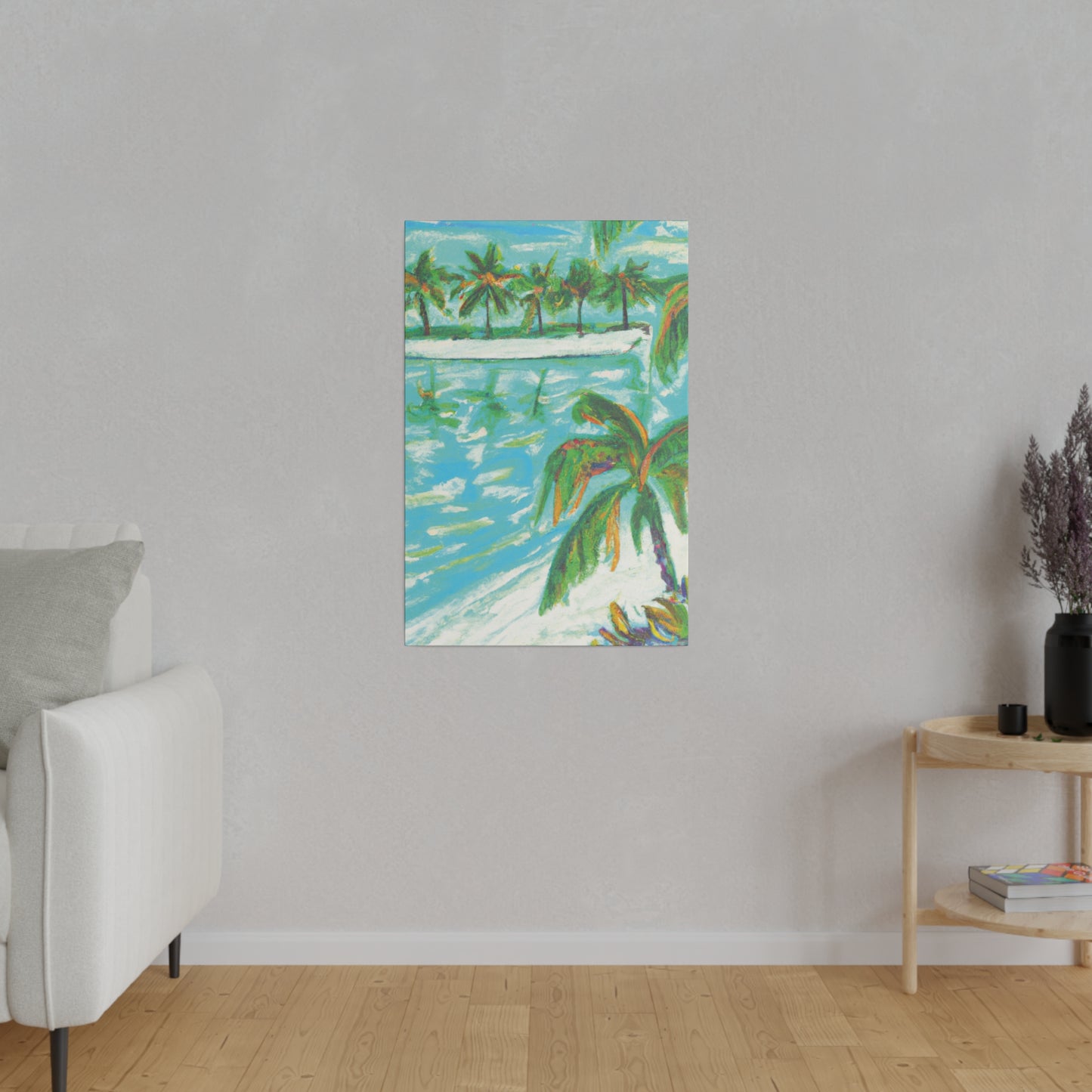 7103O - Bahamas Ocean Painting Print | Bahamas | Ocean | Beach | Poster | Home Decor | Wall Art | Canvas