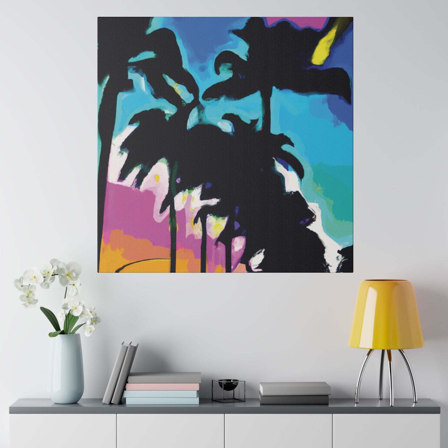 1893Z - Miami Beach Sunset Painting Print | Miami | Beach | Sunset | Poster | Home Decor | Wall Art | Canvas