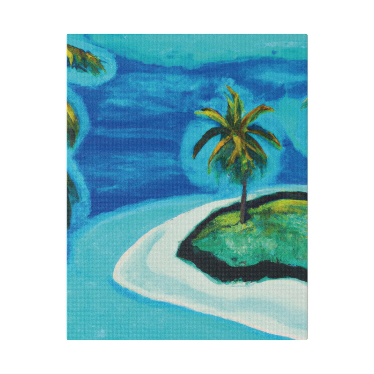 4265U - Bahamas Ocean Painting Print | Bahamas | Ocean | Beach | Poster | Home Decor | Wall Art | Canvas