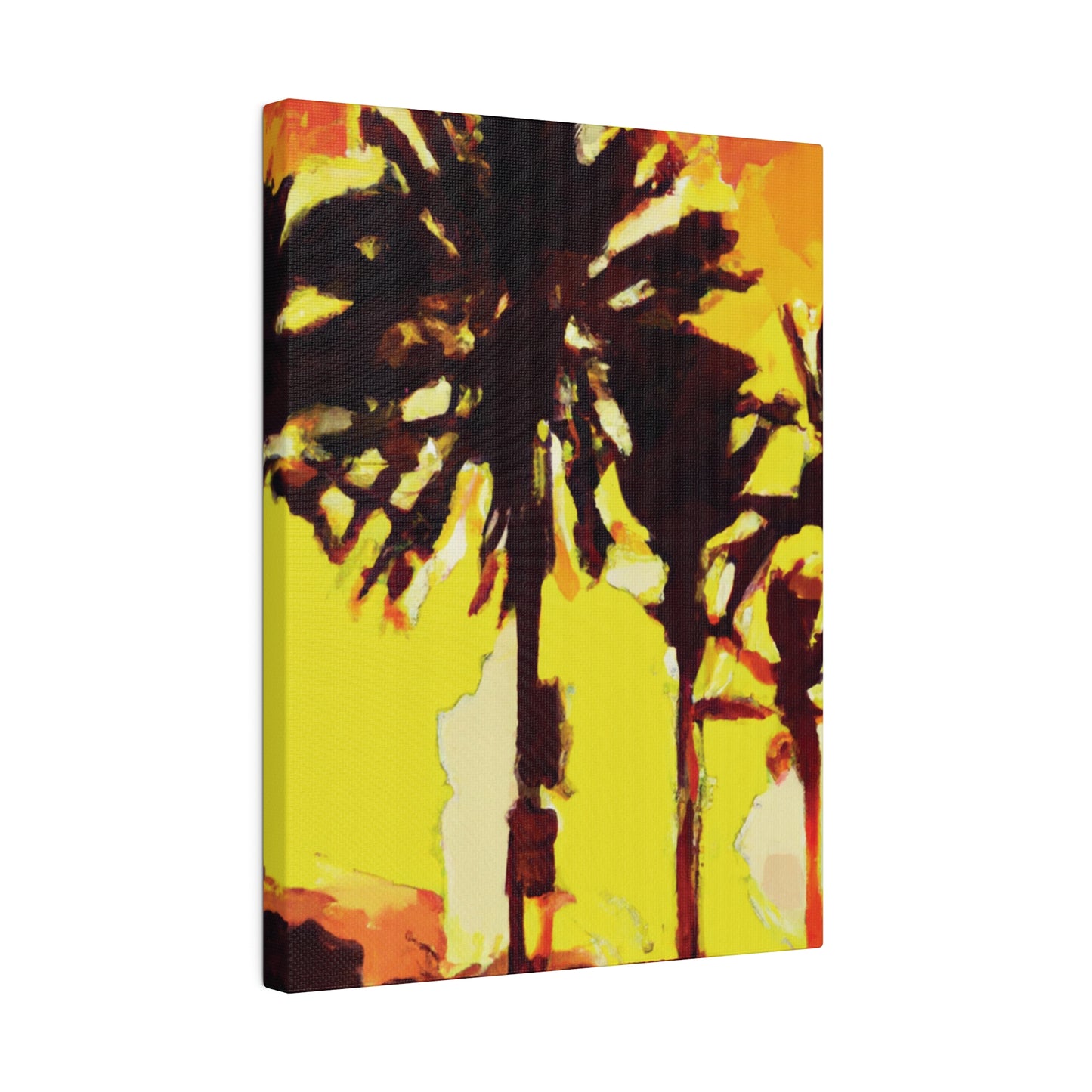 8336Q - Miami Beach Sunset Painting Print | Miami | Beach | Sunset | Poster | Home Decor | Wall Art | Canvas