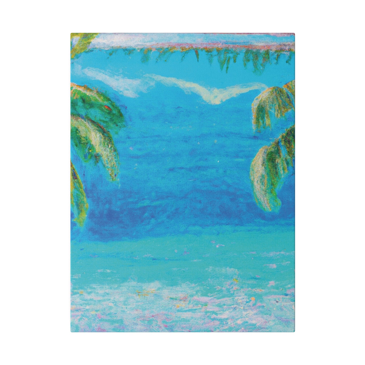 8159P - Bahamas Ocean Painting Print | Bahamas | Ocean | Beach | Poster | Home Decor | Wall Art | Canvas