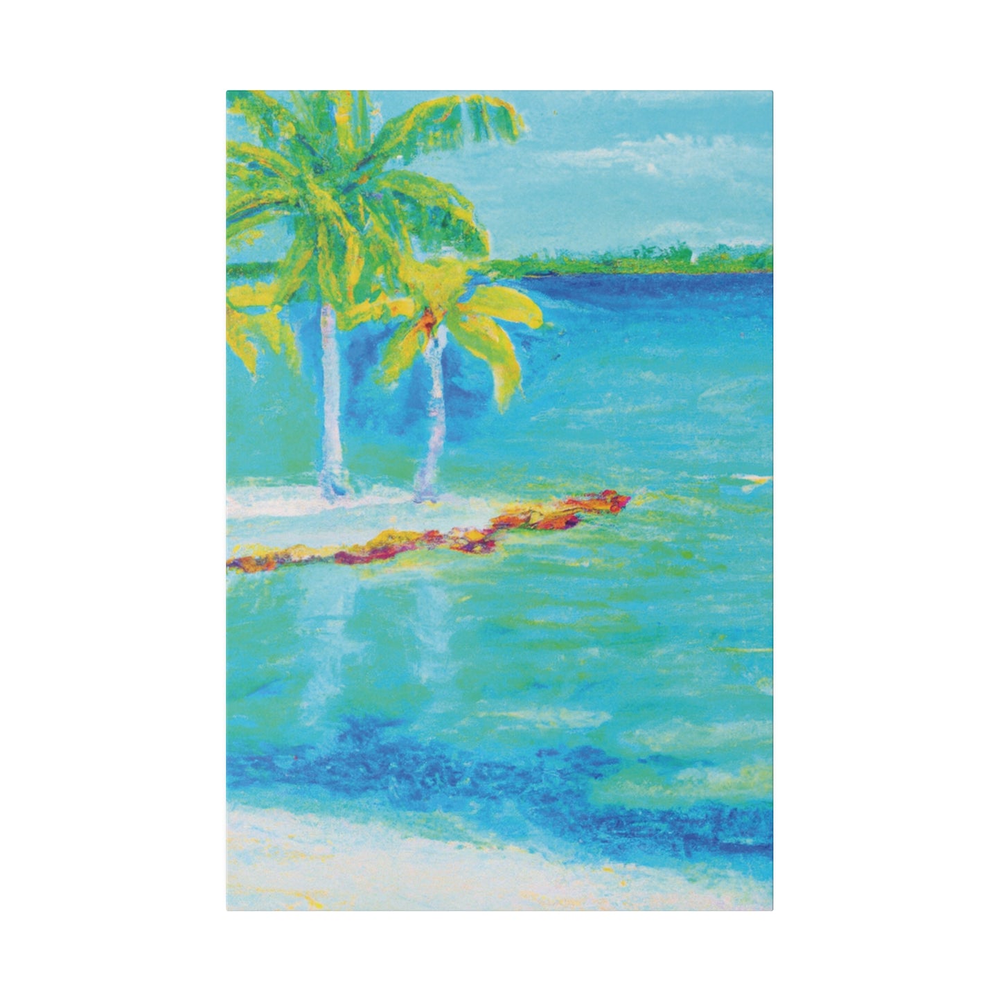 4444R - Bahamas Ocean Painting Print | Bahamas | Ocean | Beach | Poster | Home Decor | Wall Art | Canvas