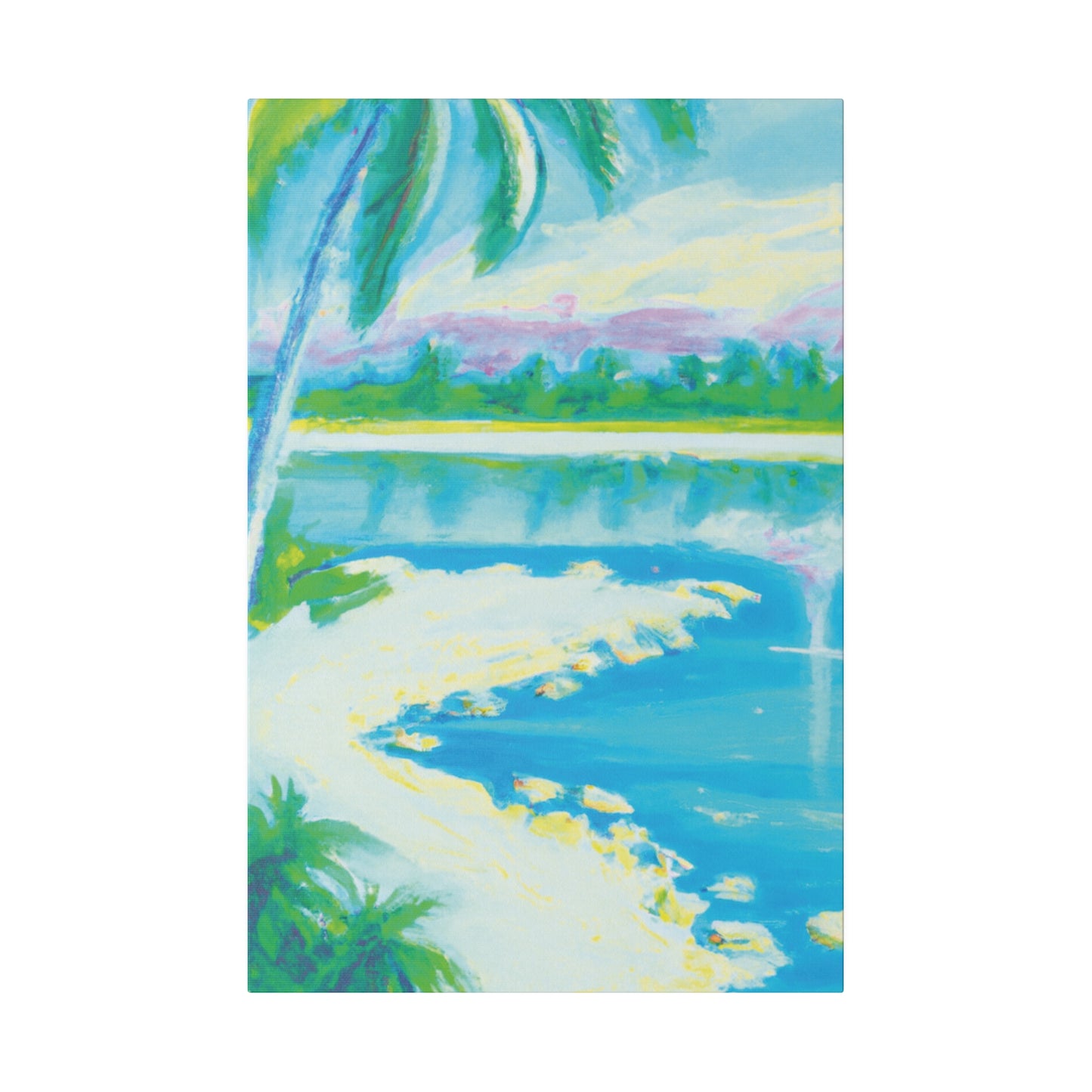 4501F - Bahamas Ocean Painting Print | Bahamas | Ocean | Beach | Poster | Home Decor | Wall Art | Canvas