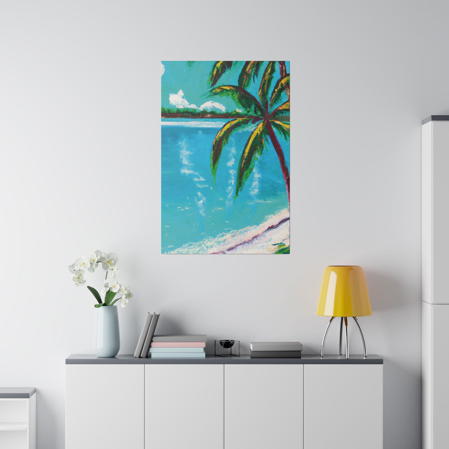 3917M - Bahamas Ocean Painting Print | Bahamas | Ocean | Beach | Poster | Home Decor | Wall Art | Canvas