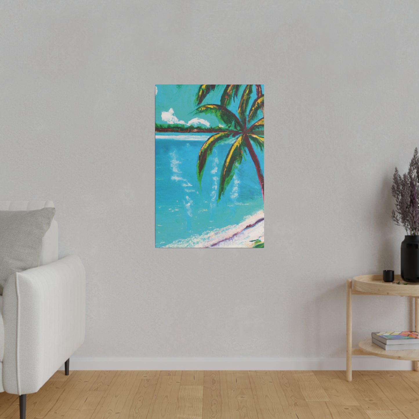 3917M - Bahamas Ocean Painting Print | Bahamas | Ocean | Beach | Poster | Home Decor | Wall Art | Canvas