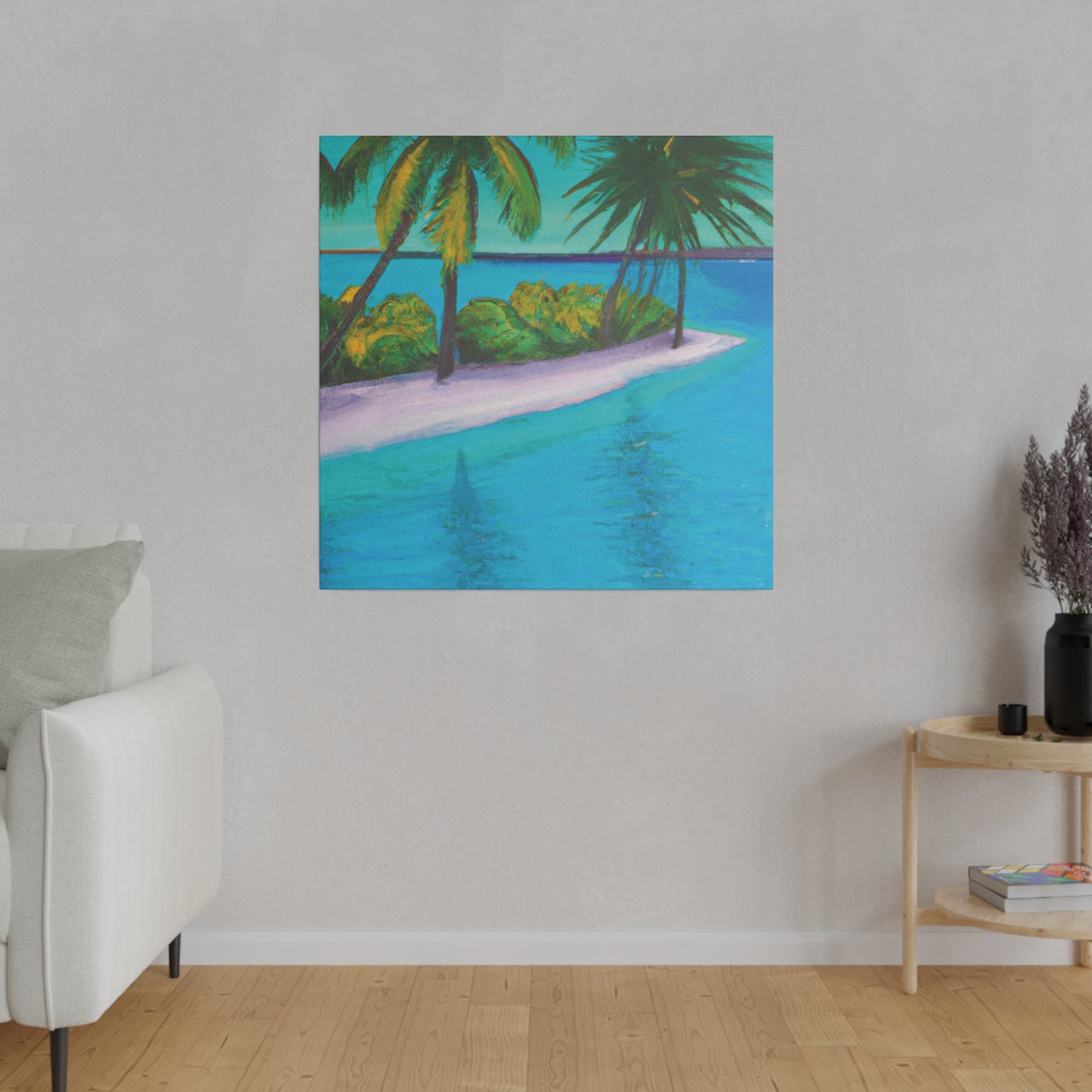 1899X - Bahamas Ocean Painting Print | Bahamas | Ocean | Beach | Poster | Home Decor | Wall Art | Canvas