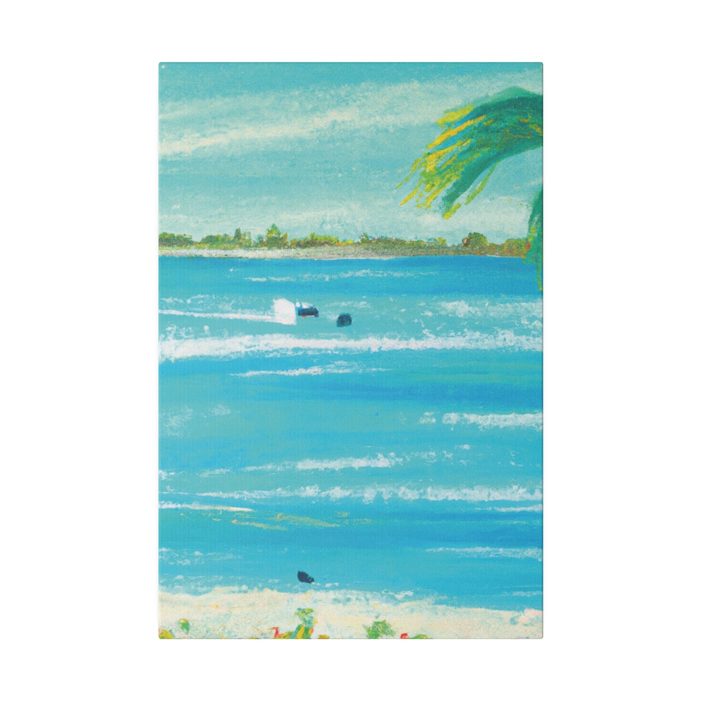 4282E - Bahamas Ocean Painting Print | Bahamas | Ocean | Beach | Poster | Home Decor | Wall Art | Canvas