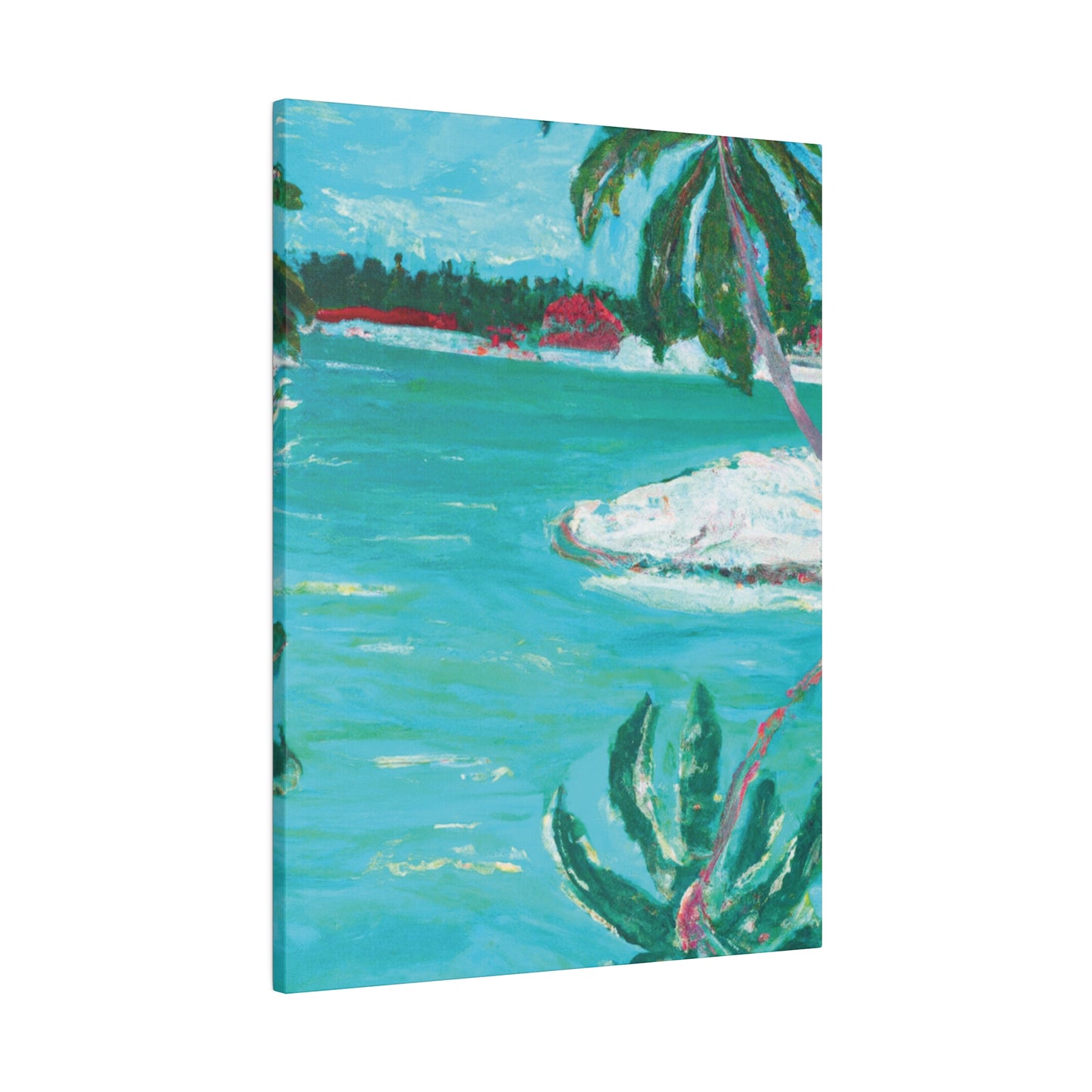 7090Z - Bahamas Ocean Painting Print | Bahamas | Ocean | Beach | Poster | Home Decor | Wall Art | Canvas