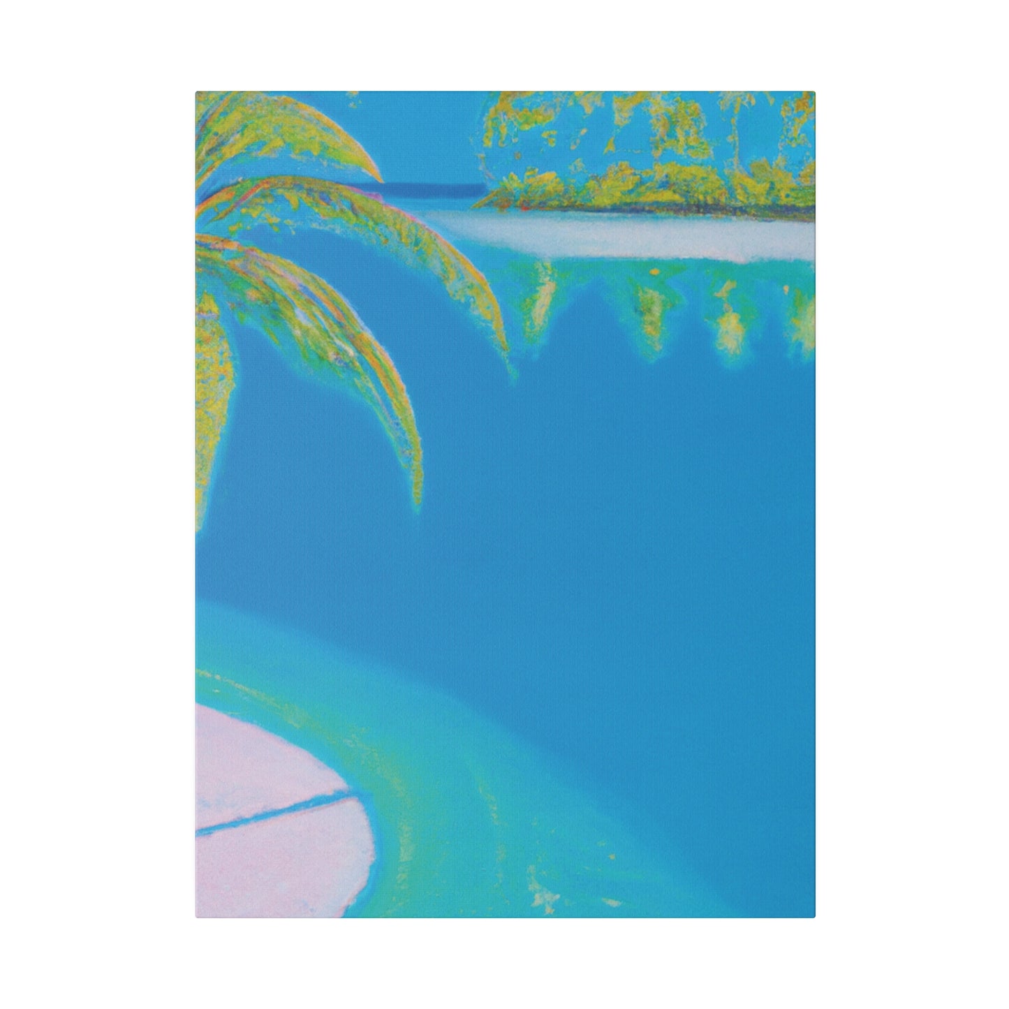 3233P - Bahamas Ocean Painting Print | Bahamas | Ocean | Beach | Poster | Home Decor | Wall Art | Canvas