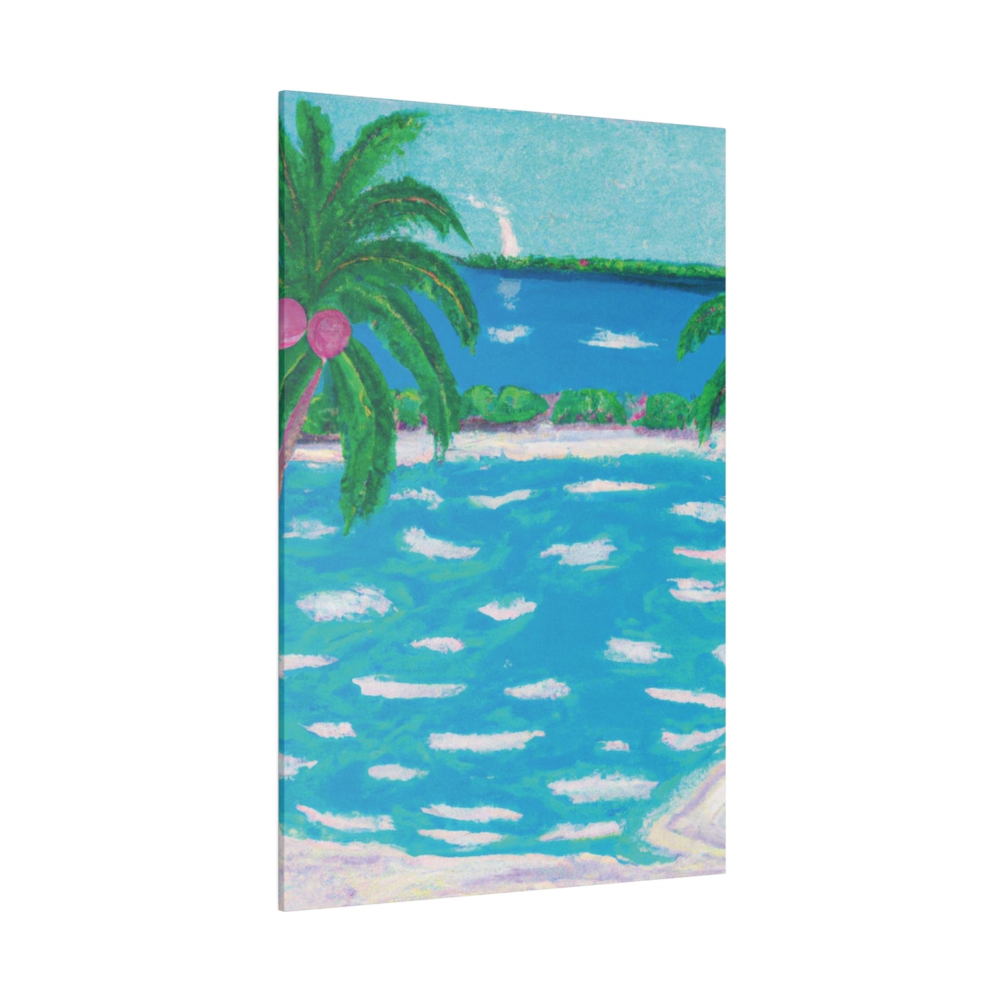 7341Z - Bahamas Ocean Painting Print | Bahamas | Ocean | Beach | Poster | Home Decor | Wall Art | Canvas