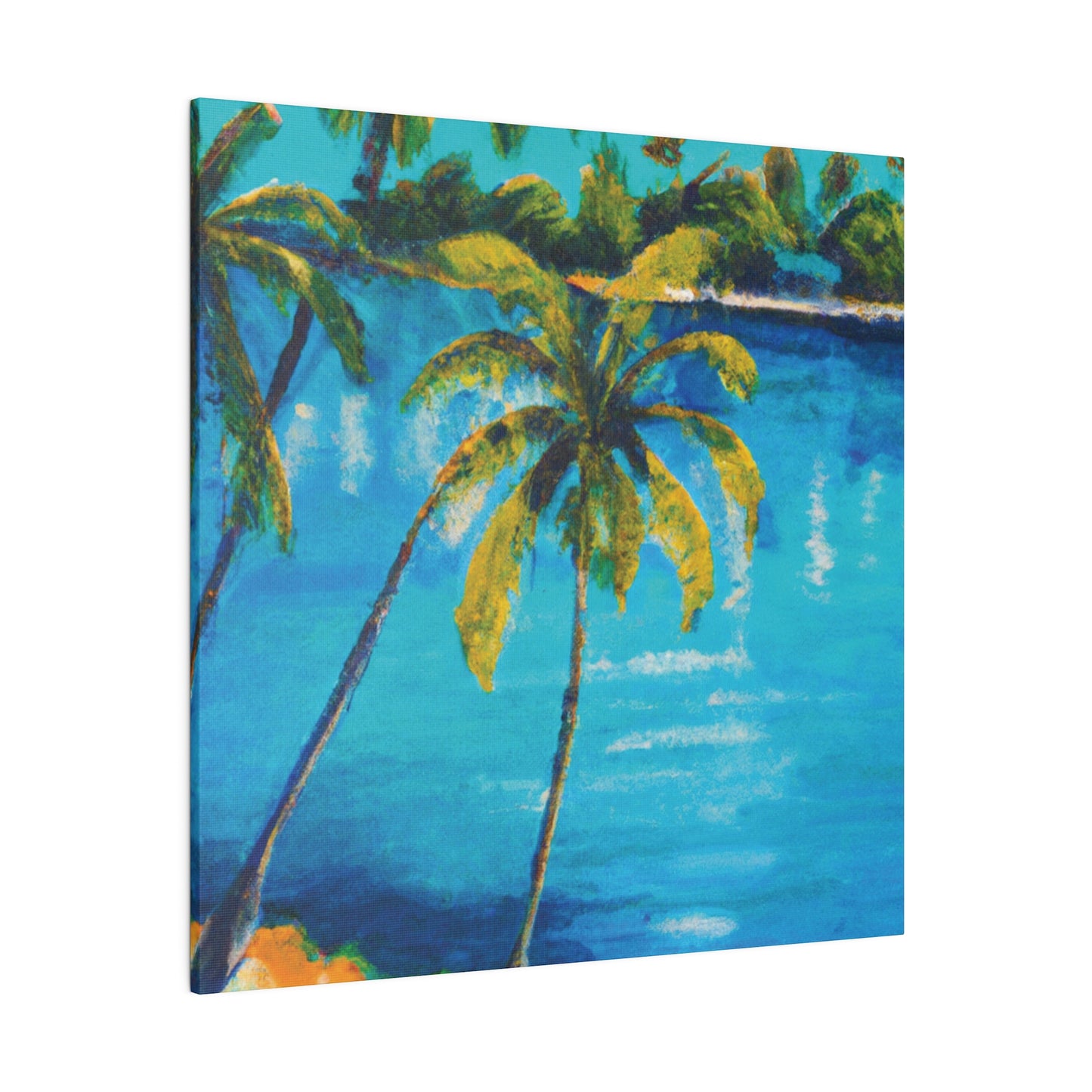 856Y - Bahamas Ocean Painting Print | Bahamas | Ocean | Beach | Poster | Home Decor | Wall Art | Canvas