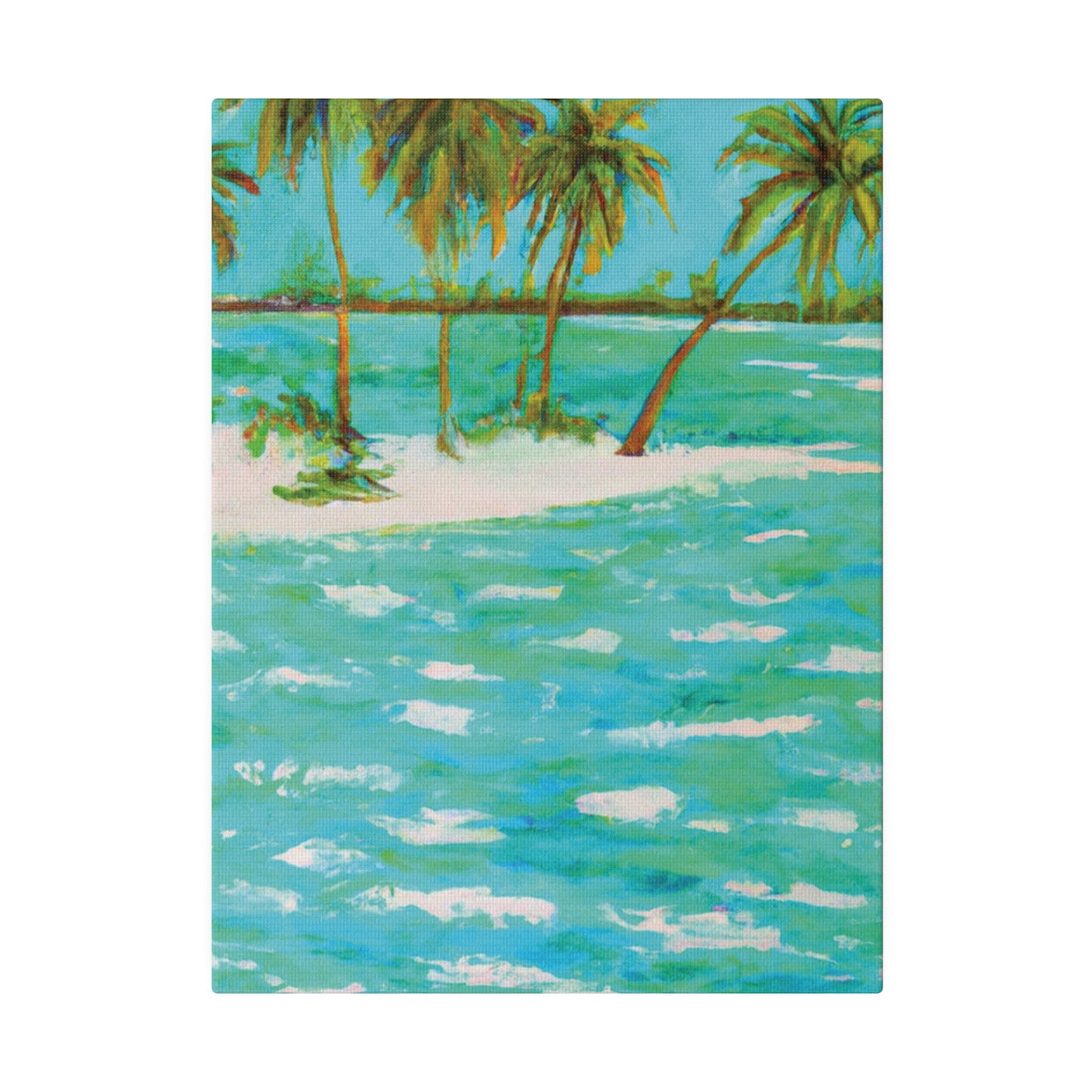 1193C - Bahamas Ocean Painting Print | Bahamas | Ocean | Beach | Poster | Home Decor | Wall Art | Canvas