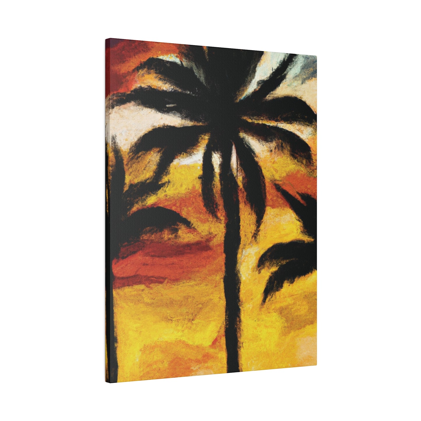 3122C - Miami Beach Sunset Painting Print | Miami | Beach | Sunset | Poster | Home Decor | Wall Art | Canvas