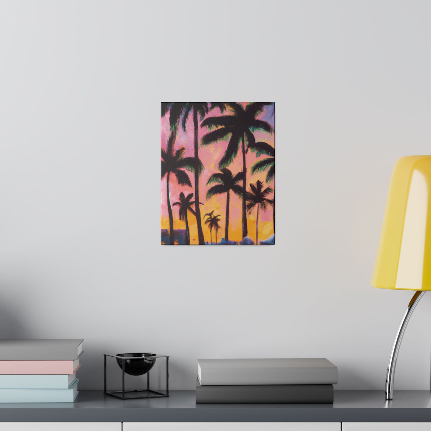 7524X - Miami Beach Sunset Painting Print | Miami | Beach | Sunset | Poster | Home Decor | Wall Art | Canvas