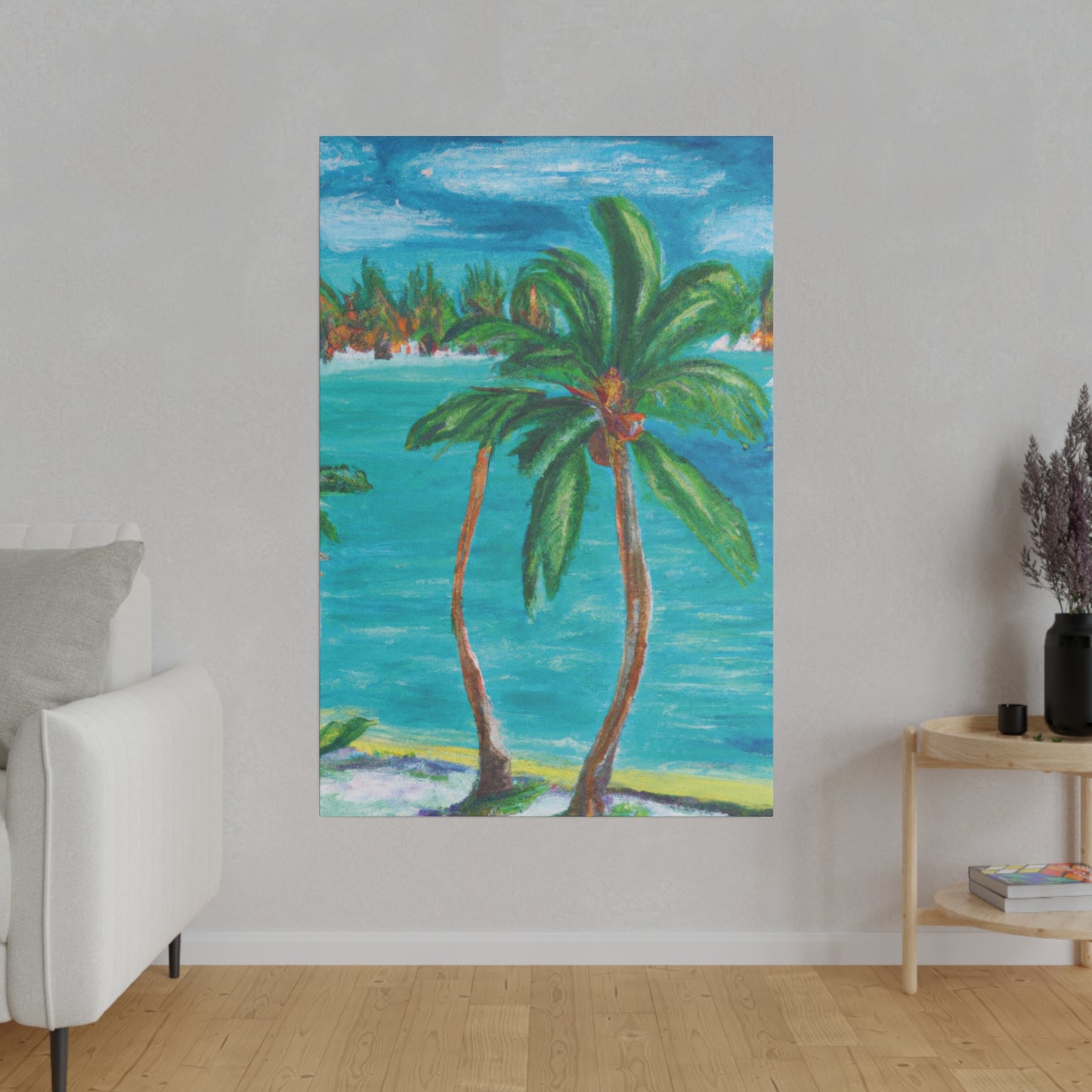 8299I - Bahamas Ocean Painting Print | Bahamas | Ocean | Beach | Poster | Home Decor | Wall Art | Canvas