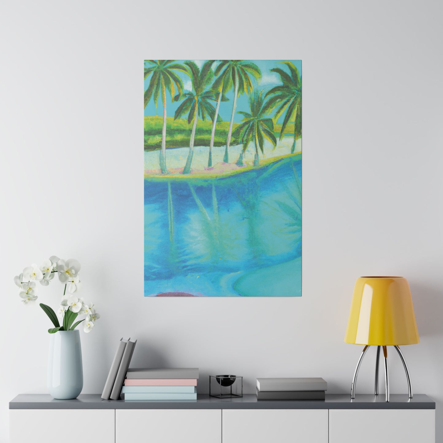 5436R - Bahamas Ocean Painting Print | Bahamas | Ocean | Beach | Poster | Home Decor | Wall Art | Canvas