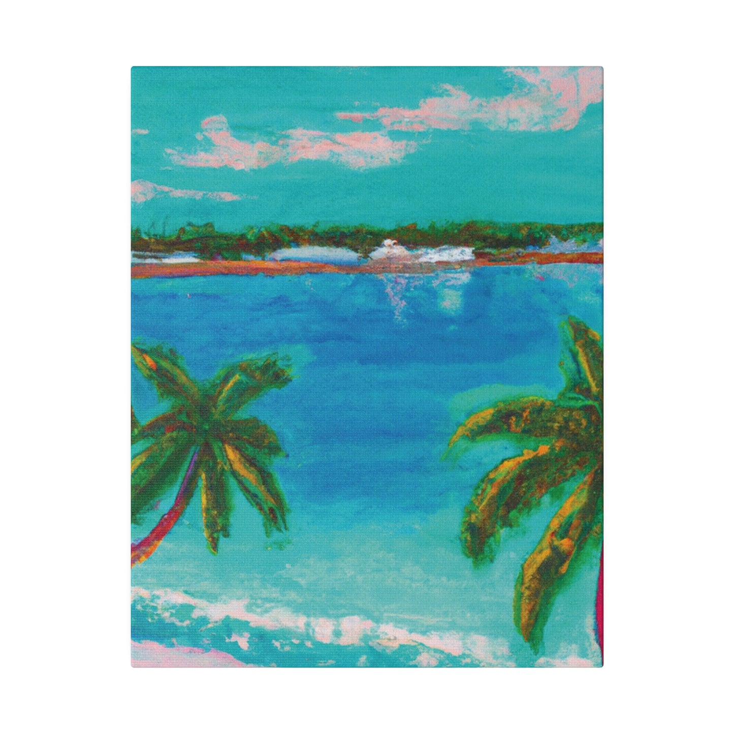 6836G - Bahamas Ocean Painting Print | Bahamas | Ocean | Beach | Poster | Home Decor | Wall Art | Canvas